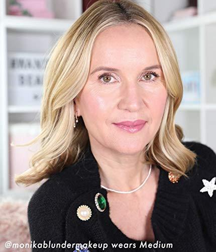 Wander Beauty Nude Illusion Liquid Foundation - Fair Light - Medium to Full Coverage Foundation with Niacinamide & Lotus Extract - Natural Skin Finish - Blurs, Conceals & Contours - Travel-Friendly Tube