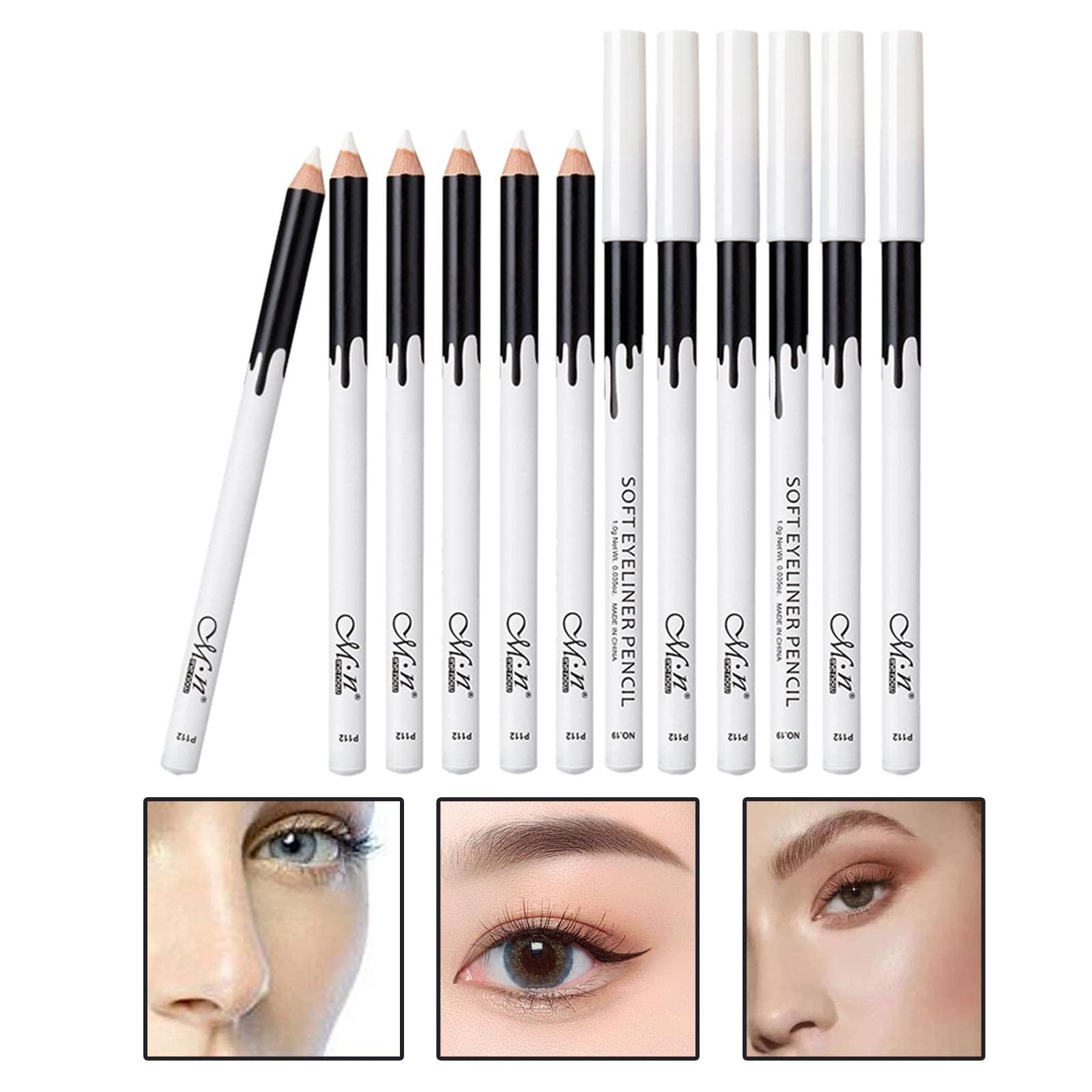 barenx barenx Waterproof Multifunction Highlighter Pencil White Eyeliner Makeup Pen Beauty