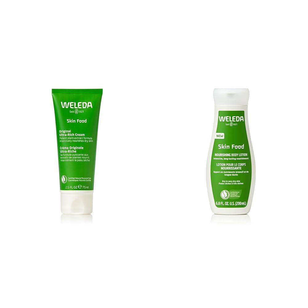 Weleda Weleda Skin Food Original Ultra-Rich Body Cream 2.5 Fluid Ounce, Plant Rich Hydrating & Skin Food Body Lotion, Parabens Free, 6.8 Fluid Ounce (Pack of 1)