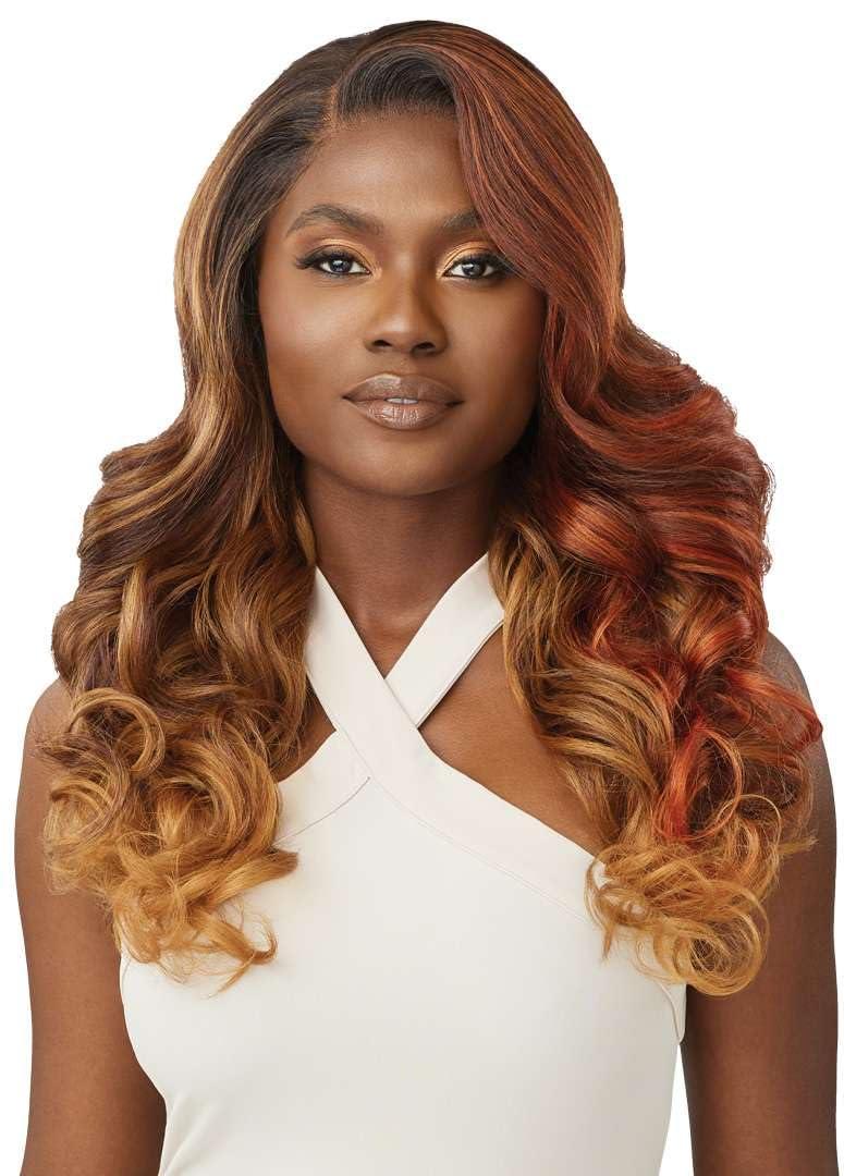 Outre Outre Lace Front Wig - Perfect Hair Line 13X6 - Aria (JET BLACK 1)