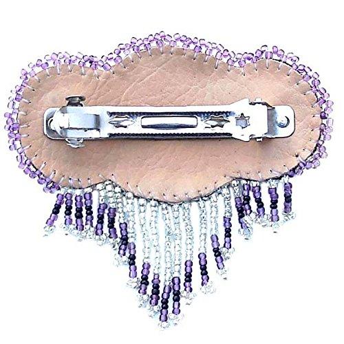 La Vivia Handmade Beaded Hair Clip/Barrette,Native American Style Seed Beaded Hair Barrette For Women,Suitable For Different Occasions & Gifting.