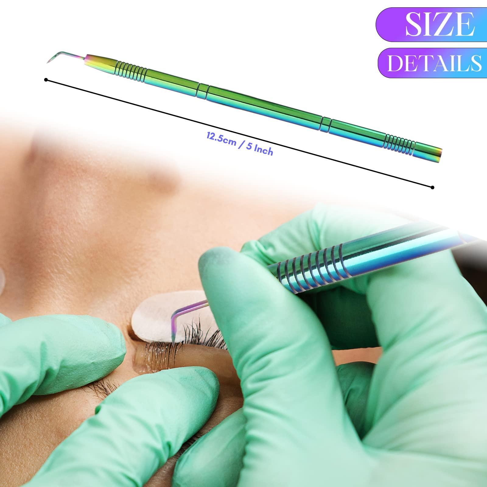 Cross Edge Corporation Multi Stainless Steel Easy Lift Lash Tool Lift Perm Tool, Tint Tool, Eyelash Lift Perm Applicator, Eyelash Lift Lash Separator Tool with Separating & Comb Makeup Beauty Tool for Lash Grafting