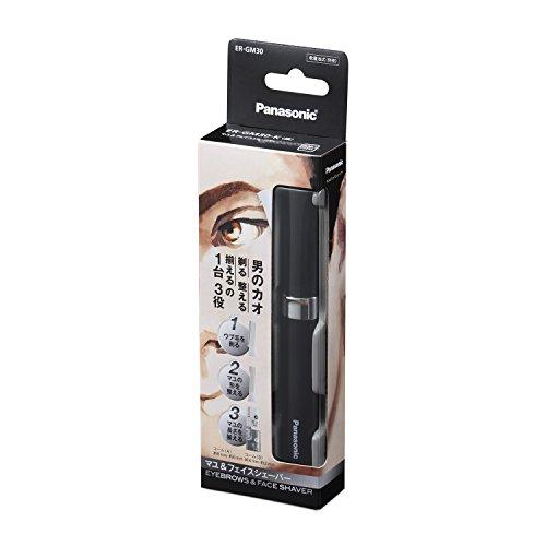 Panasonic Panasonic Eyebrow & Face Shaver ER-GM30-K (BLACK)Japan Domestic genuine productsShips from JAPAN