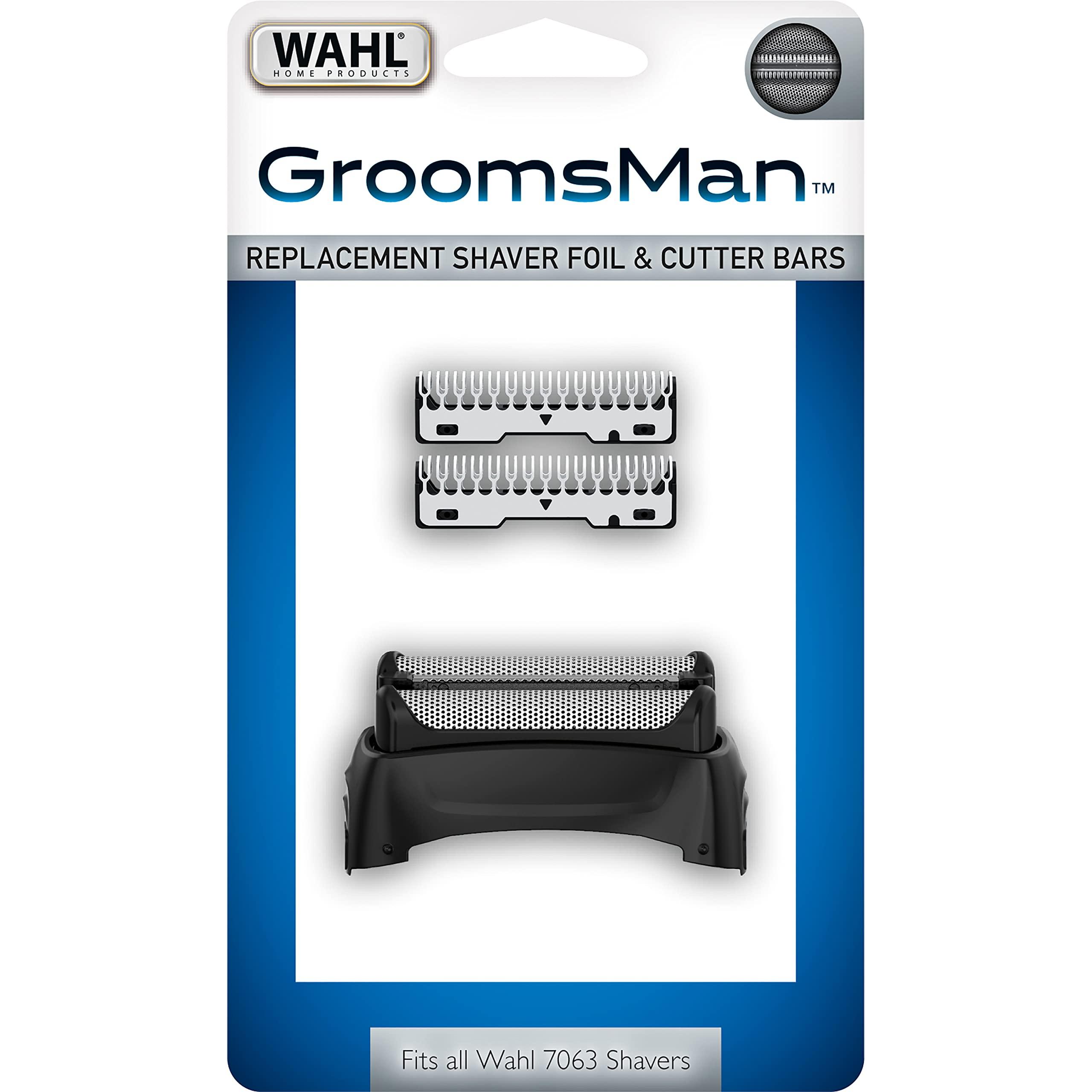 Wahl Wahl Groomsman Shaver Replacement Cutters and Head for 7063 Series, Black - Model 7046