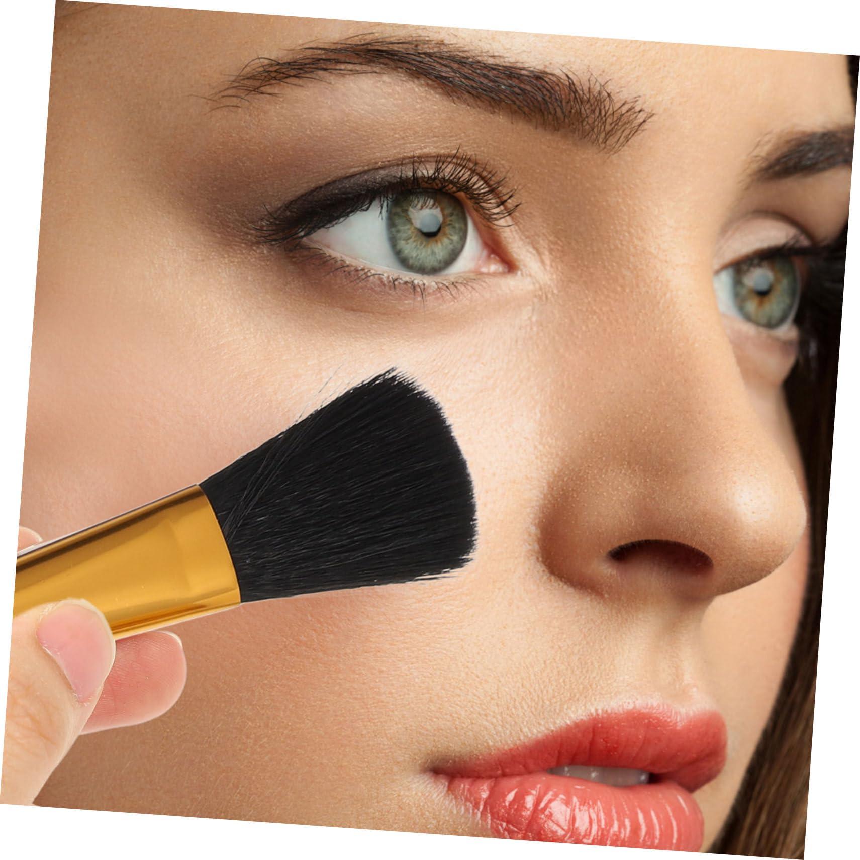 HEALLILY Makeup Storage Organizer Box Makeup Brush Rolling Case Makeup Brush Bag Holder Cosmetic Bag Organizer Travel Portable Cosmetics Case Black Travel Toiletry Bag