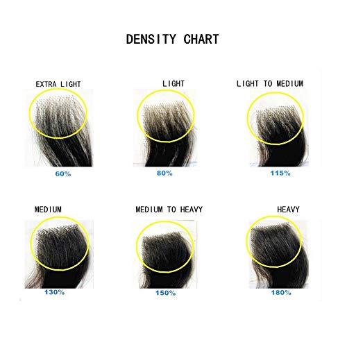 Notherss Full Swiss Lace Mens Toupee Transparent French Lace European Human Hair System For Men With Soft Lace Front Natural Hairline And Bleached Knots Hand Tied Hair Replacement Unit For Men Durable Men Weave For Thinning Hair (8X10, #260 2# DARKEST BROWN60