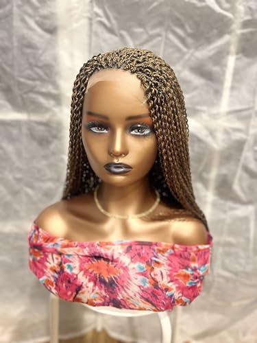 Real wigs Braided wig, watermelon wig, made on a closure, length is 22inches. Colors are 4&27.