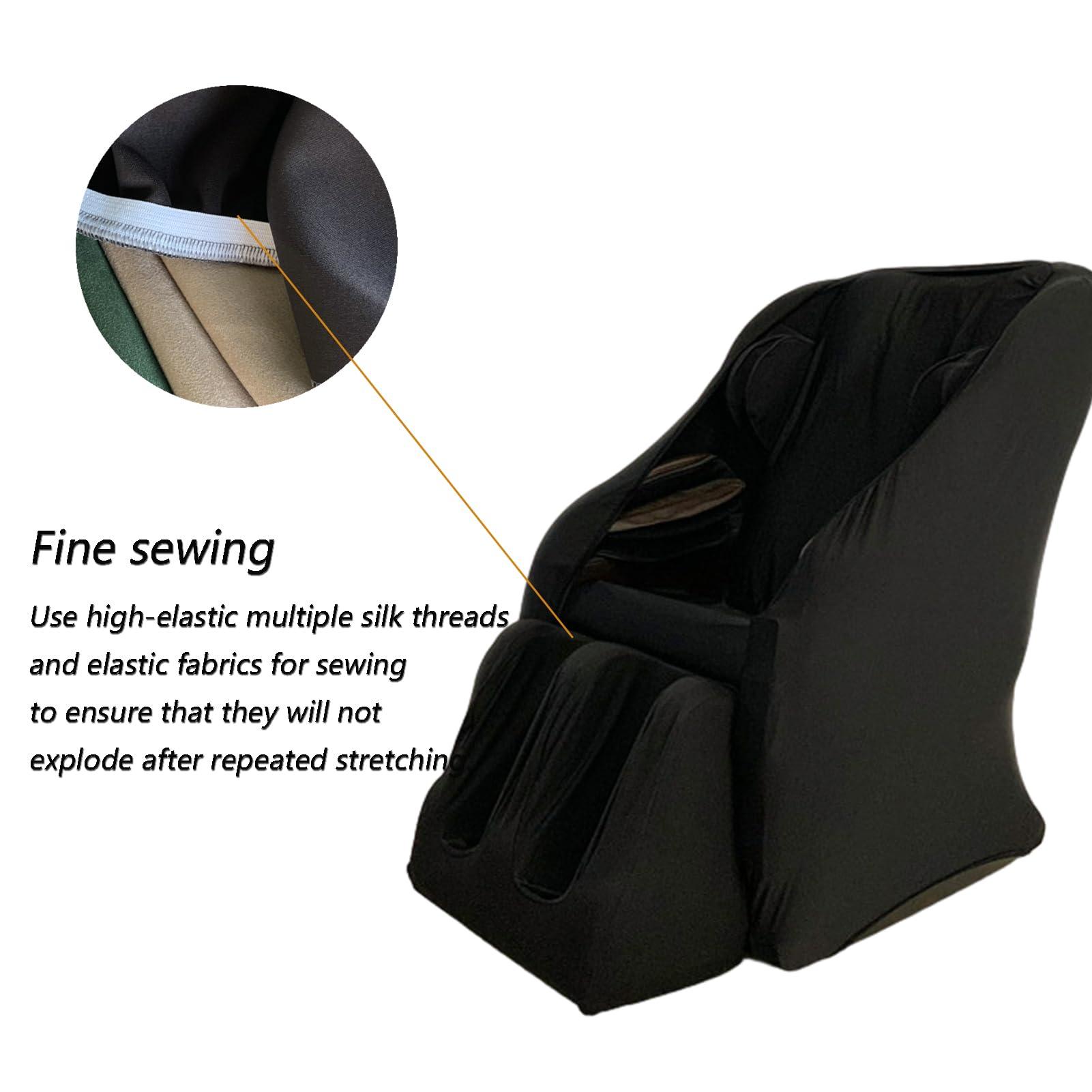 CEUGS Thick Massage Chair Cover, Massage Chair Dust Cover, Full Body Massage Chair Zero Gravity Chair Cover Cover,D,Package 4