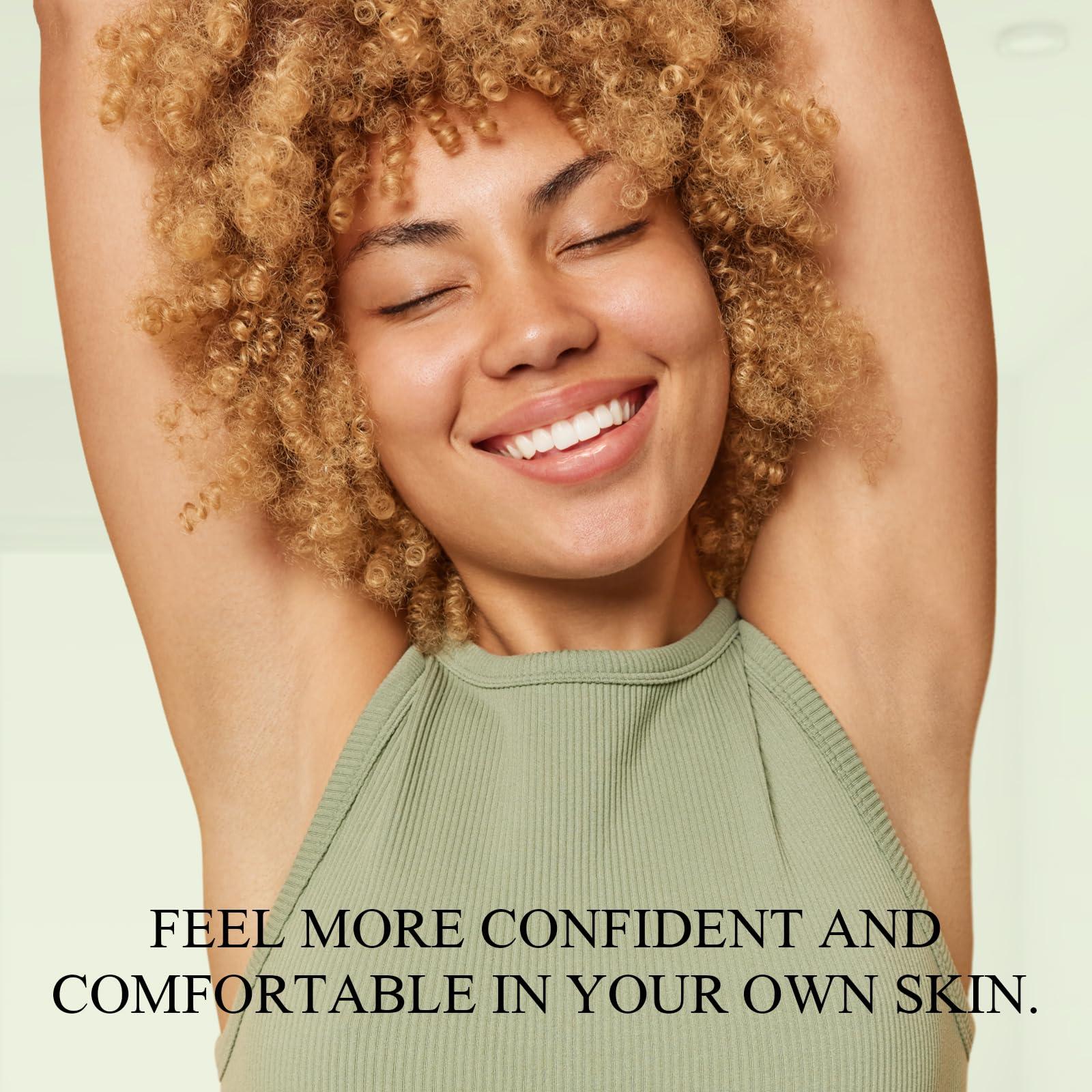 SHVYOG Underarm Detox Scrub, Green Tea Armpit Detox Scrub with Mint and Tea Tree, Natural Underarm Scrub for Armpit Detoxifying, Odors Eliminating, Exfoliating and Smoothing 8.11 Oz