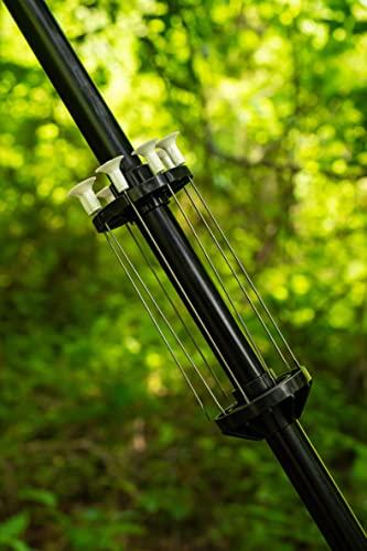 Black Rhino Blowguns Kayos 2 Professional .625 Blowgun 4 Foot Long 1 Piece Black Anodize (Anodize Black)