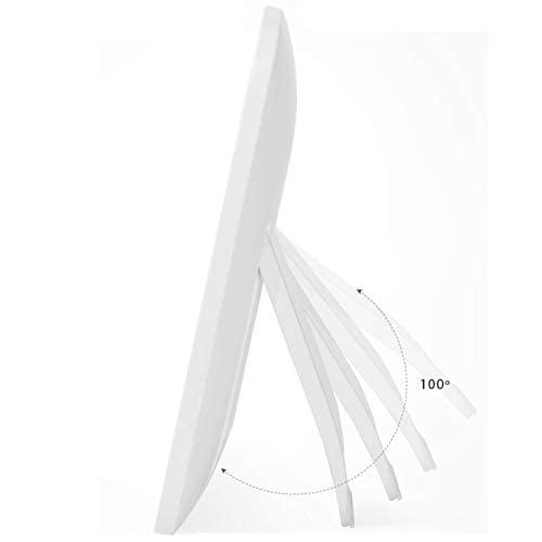 Pkfinrd Pkfinrd Makeup Light LED Mirror Touch Switch 3-Level Adjustment Fill Light Mirror Desktop Makeup Tool Portable Folding Stand