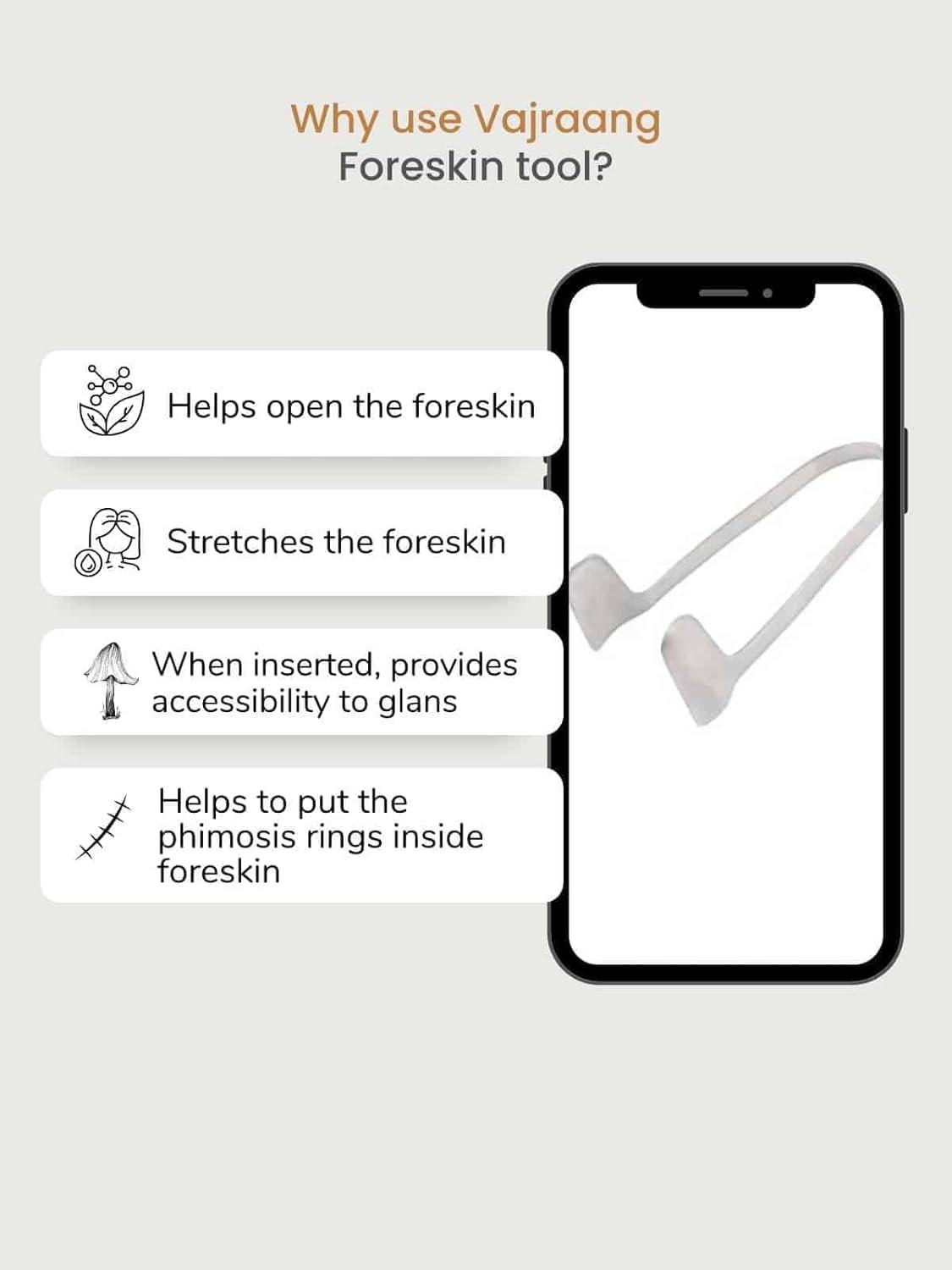 Vajraang Vajraang Phimosis Mini Combo with Phimosis Creme & Phimosis Oil