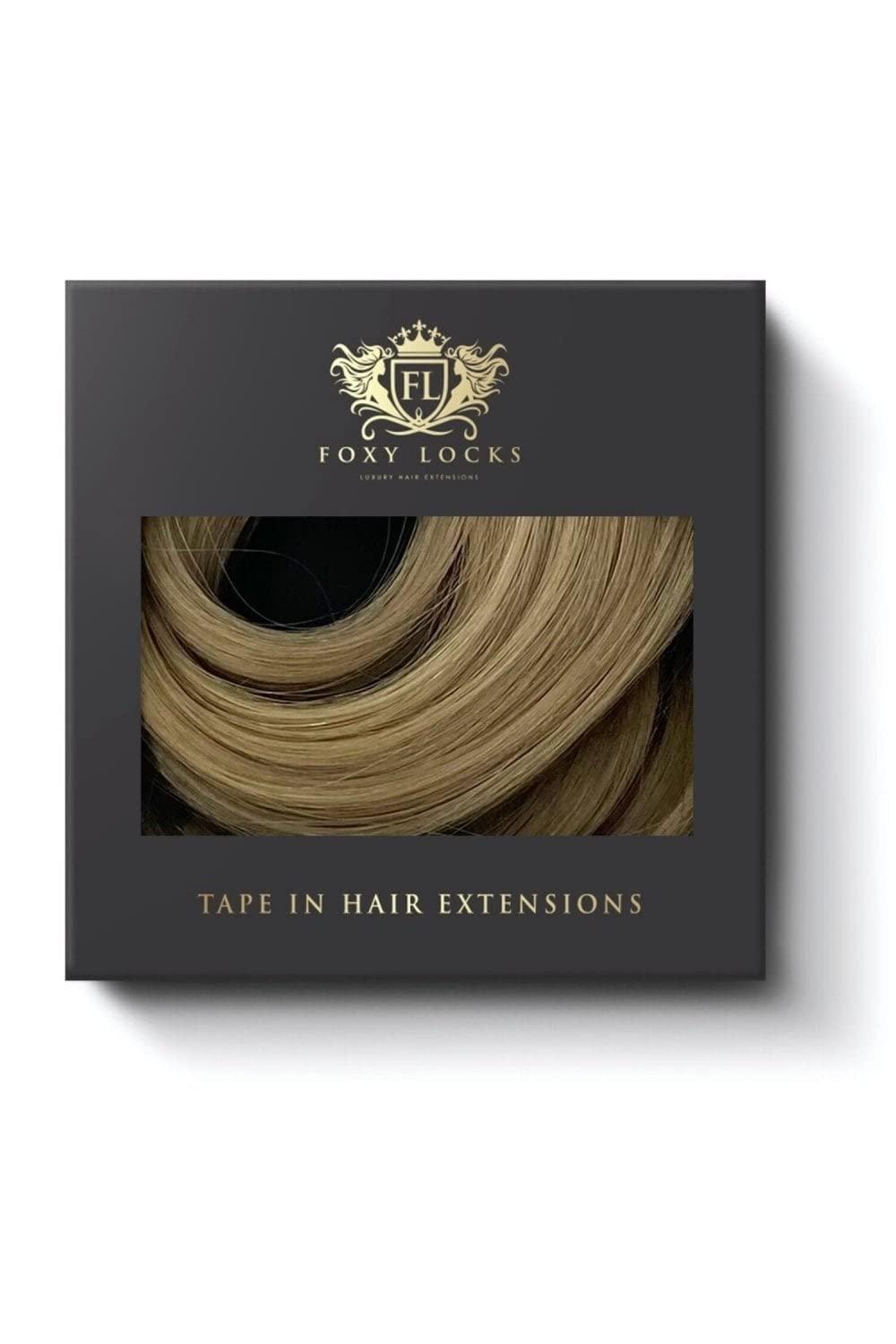 Foxy Locks Foxy Locks Cappuccino LiteTape Hair Extensions | Tape In 14 Inch | 50g