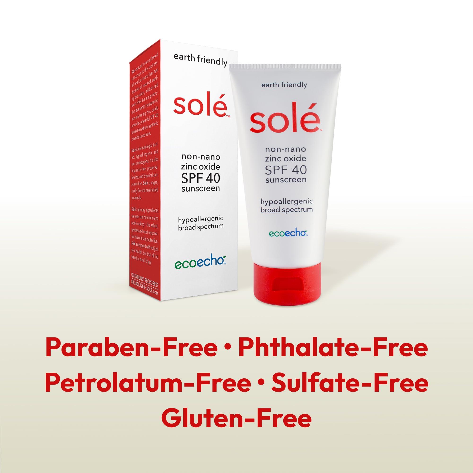 ANDREW LESSMAN ANDREW LESSMAN Sol Sunscreen SPF 40 4 Ounce Lotion - Natural Mineral-Based Zinc Oxide Sunscreen. Hypoallergenic, Non-Comedogenic, Powerful SPF 40 Protection. No Synthetic Chemicals or Additives.
