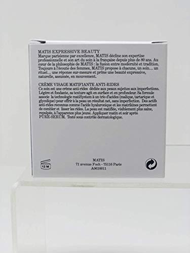 MATIS PARIS MATIS PARIS PURE-AGE Cream Anti-Wrinkle for Combo-Oily Skins with AHA for clear skin #A0610011