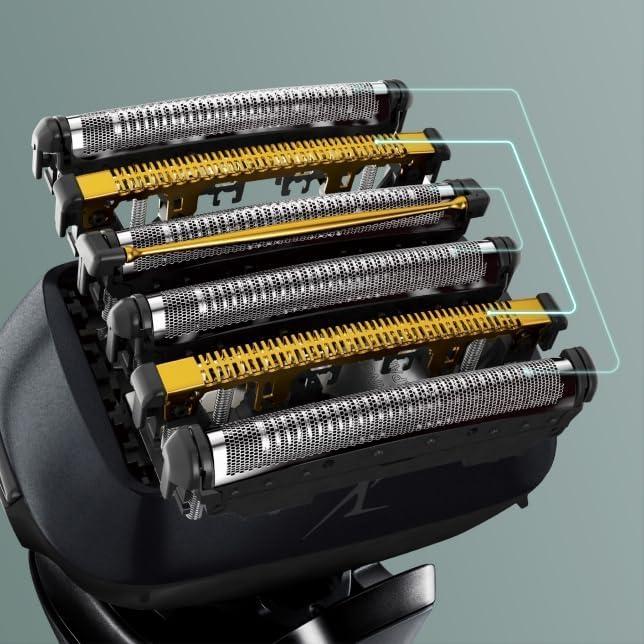 SUGZIL Replacement Outer Foil for Panasonic ES-CLS5A / ES-LS5A / ES-LS5B / ES-LS5P / ES-CLS9A / ES-CLS9N ES-LS9AX / ES-LS9BX / ES-LS9N / ES-LS9P 6 Blades Men\'s Electric Shaver Razor Cutter Head Net