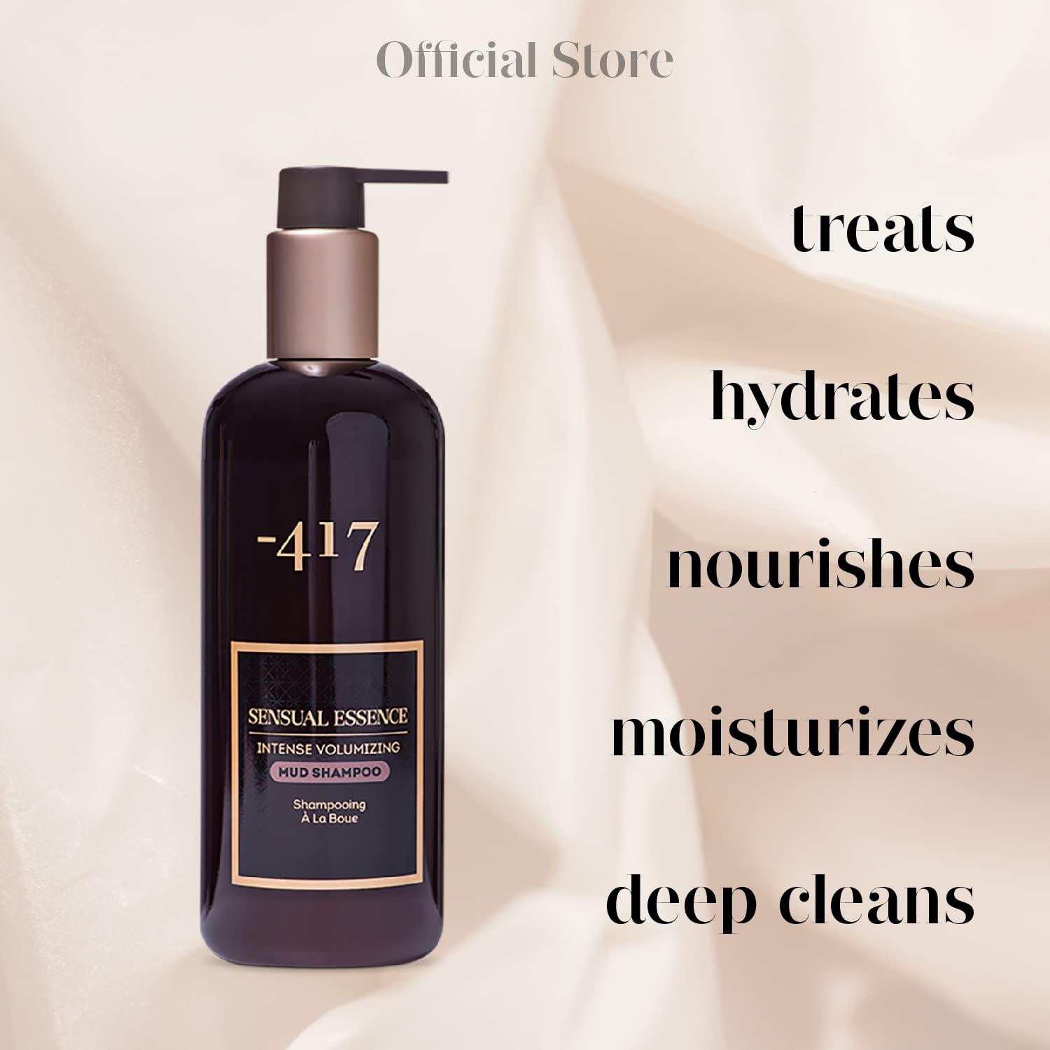 -417 -417 Dead Sea Catharsis Mud Shampoo - Treat Scalp & Hair for Healthy Shiny Hair - Repair Sun Damages - with Avocado Oil and Vitamin E - Perfect for Dry Scalp - 100% Vegan 349.8 ML