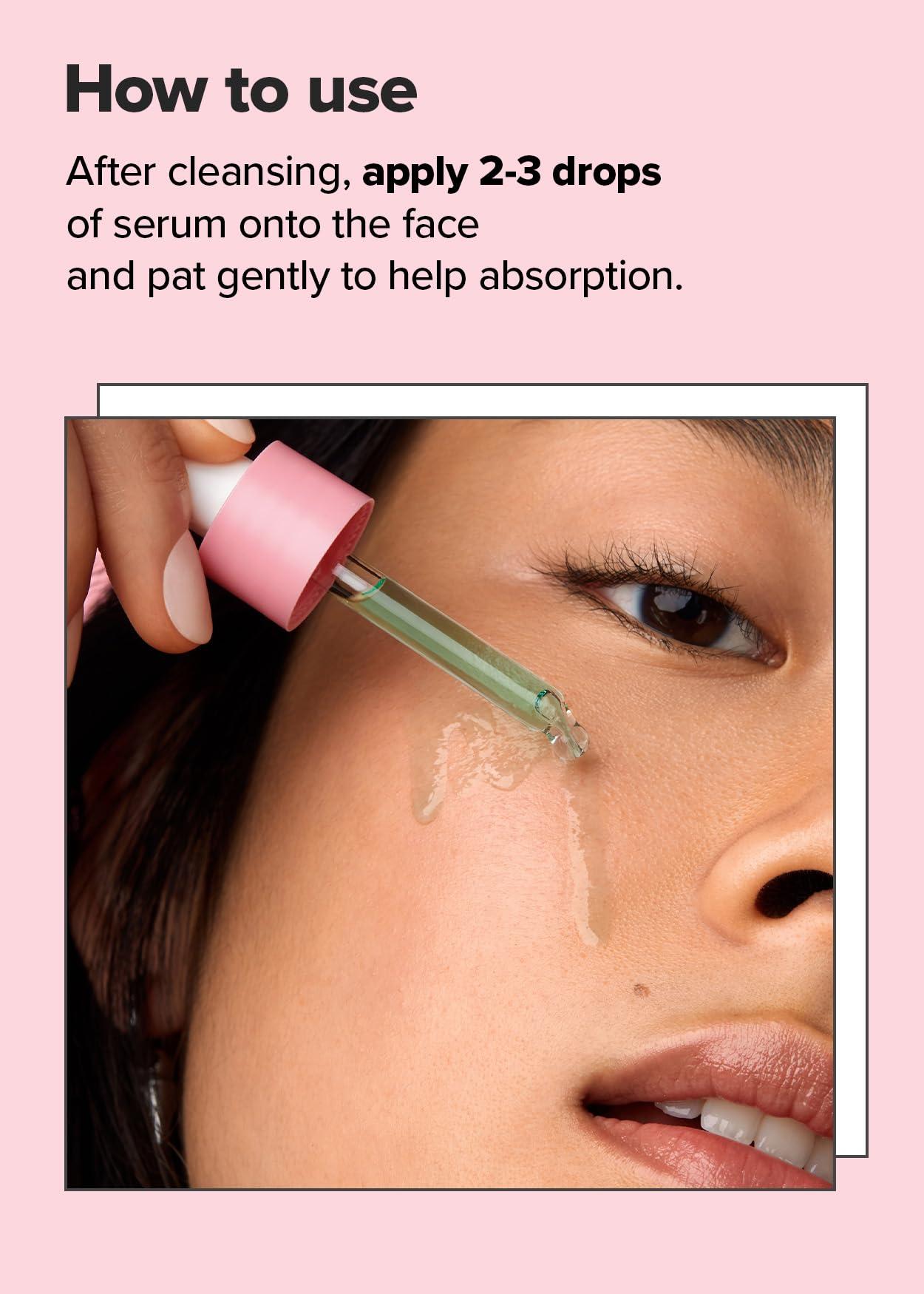 I DEW CARE I DEW CARE Korean Heartleaf Serum for blemish prone skin- Juicy Kitten | Green Juice for Face, Glass Skin with Niacinamide, Kale, Moringa Seed, Willow Bark Extract, Easter Basket Stuffers, 1.01 FL Oz