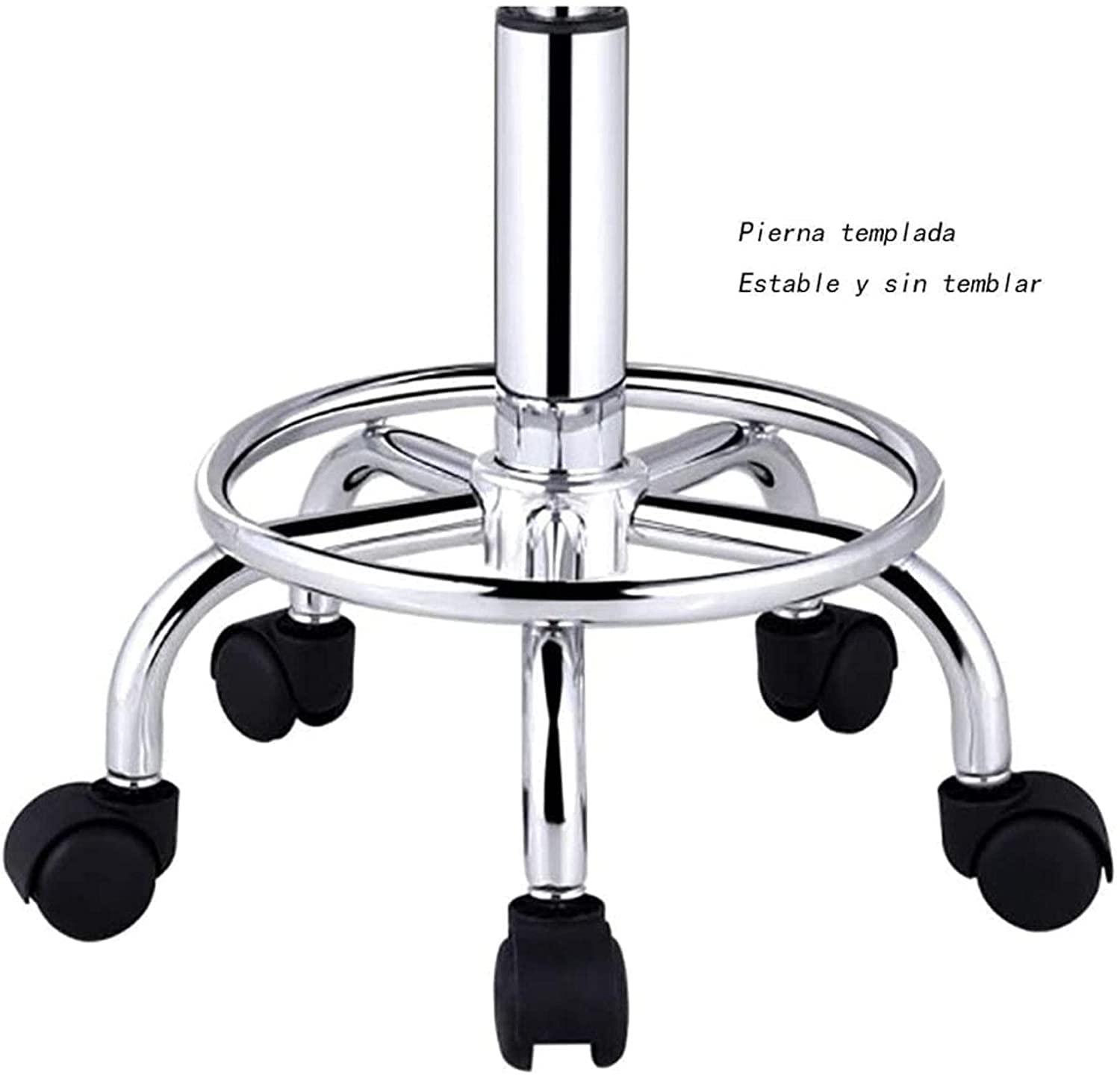 KoZujk Stool with Wheels Vanity Chair Office Tattoo Kitchen Massage Work Rolling Salon Stool