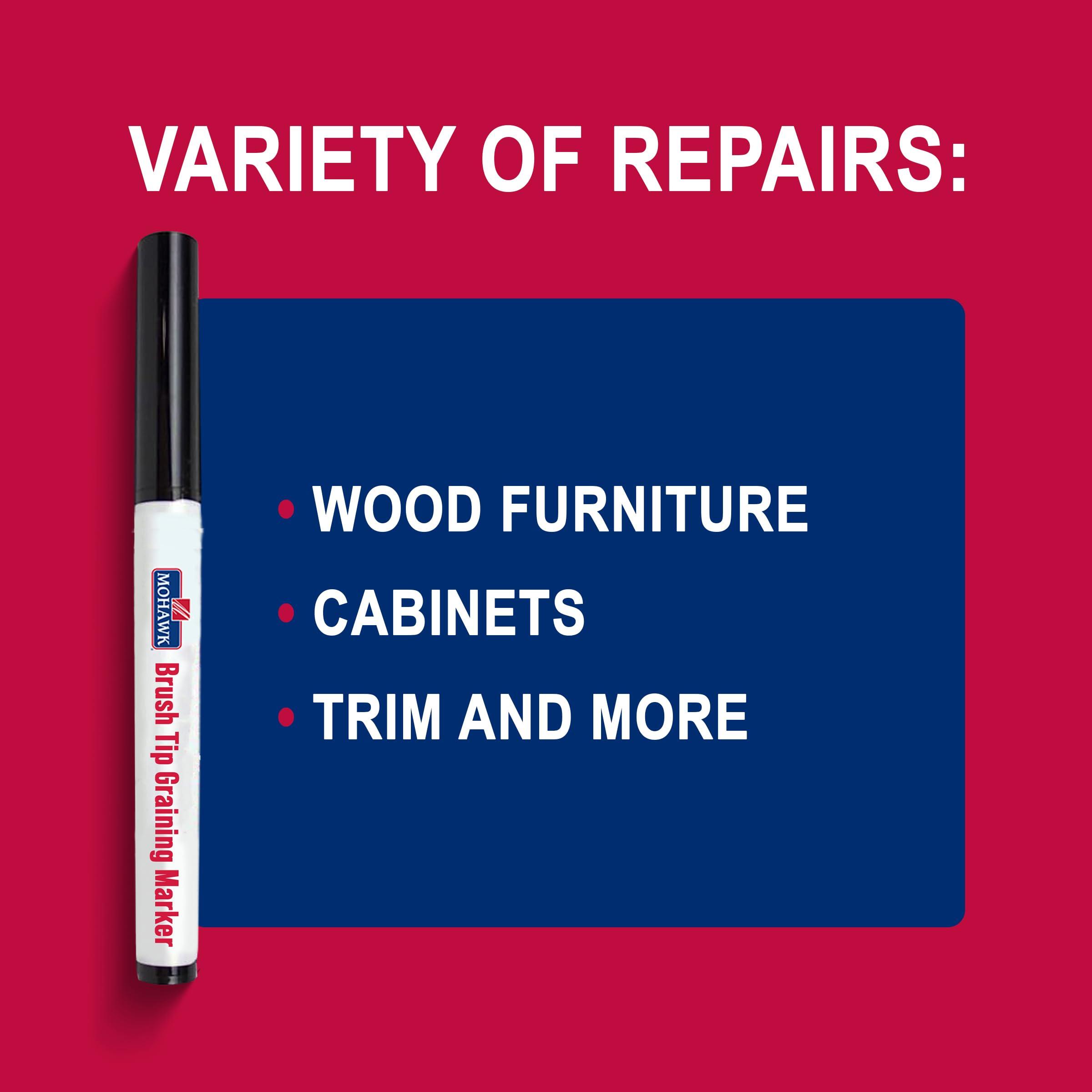 Mohawk Finishing Products Mohawk Finishing Products Wood Stain Brush Tip Marker, Light Golden Oak M265-2021, 1 Count