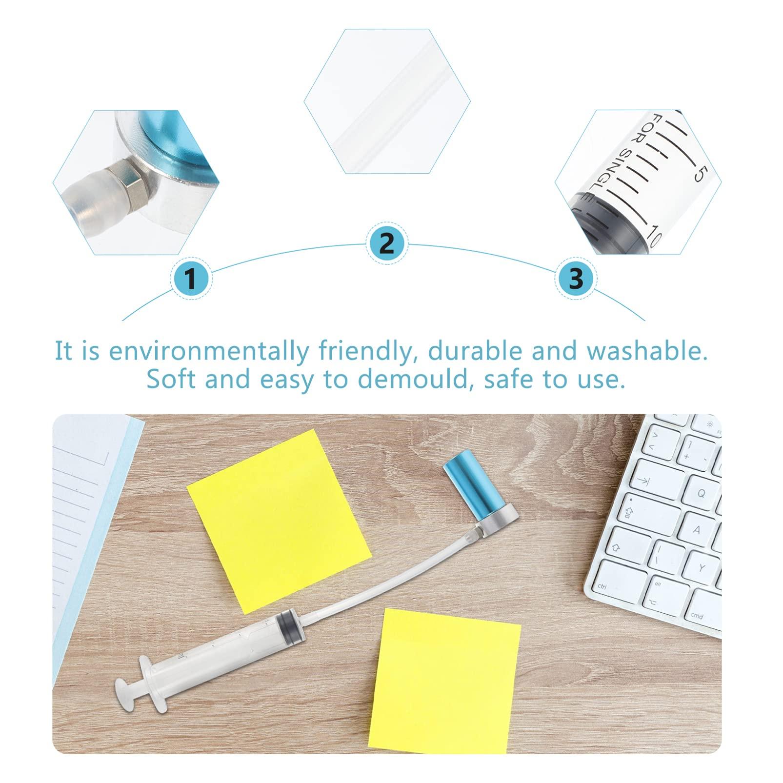 HEALLILY 2 Sets DIY Lipstick Mold with Lipstick Stripper Aluminum Lip Gloss Balm Fill Maker Molding Tool for DIY Cosmetic Lipstick Extractor