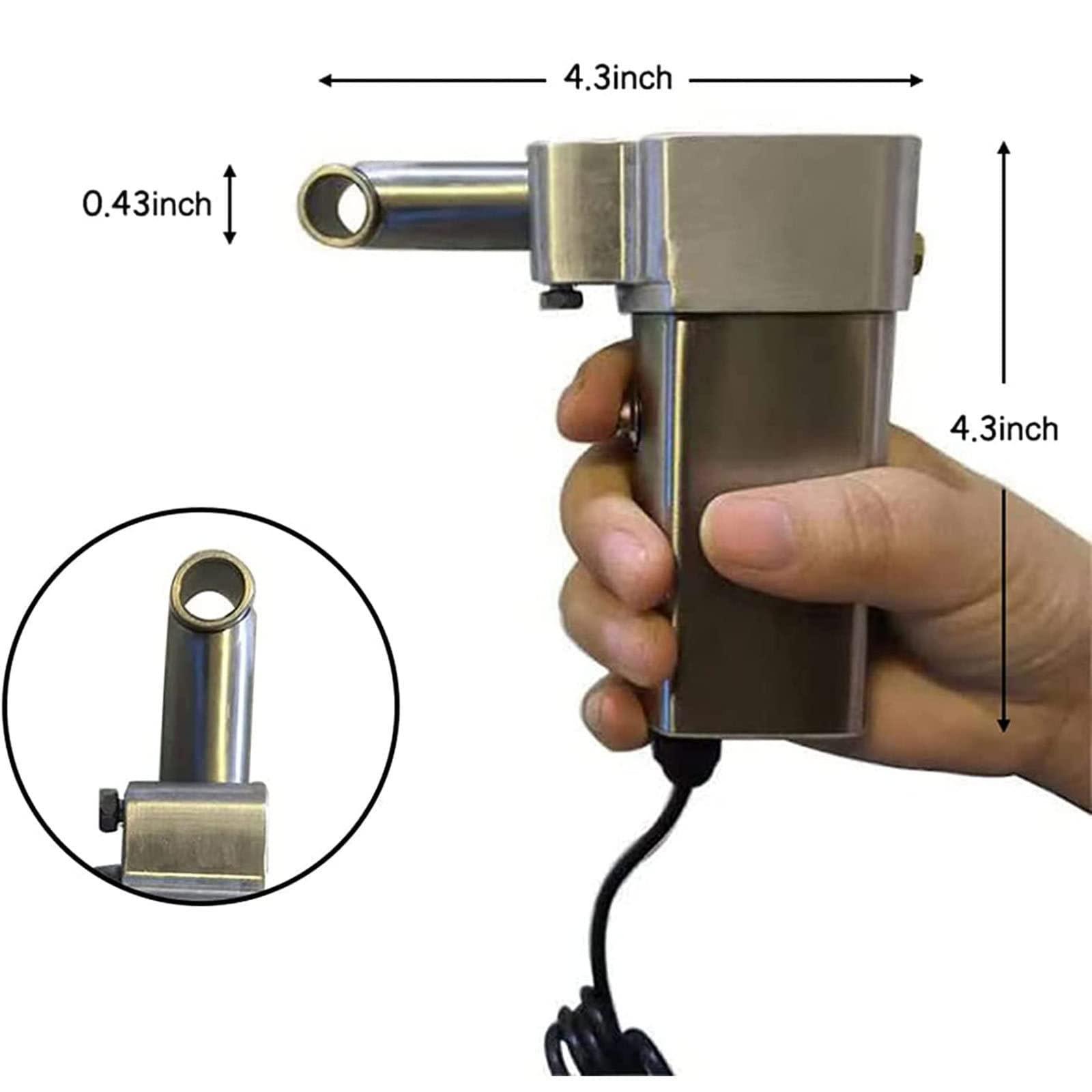 ELOMAS Dreadlocks Machine,Instant Dreadlock Machine for Locs Electric Handheld Portable Dreadlock Maker Crochet Machine,Automatic Dreadlock Machine Quick and Easy DIY Dreadlocks Braiding Hair Extensions,16mm