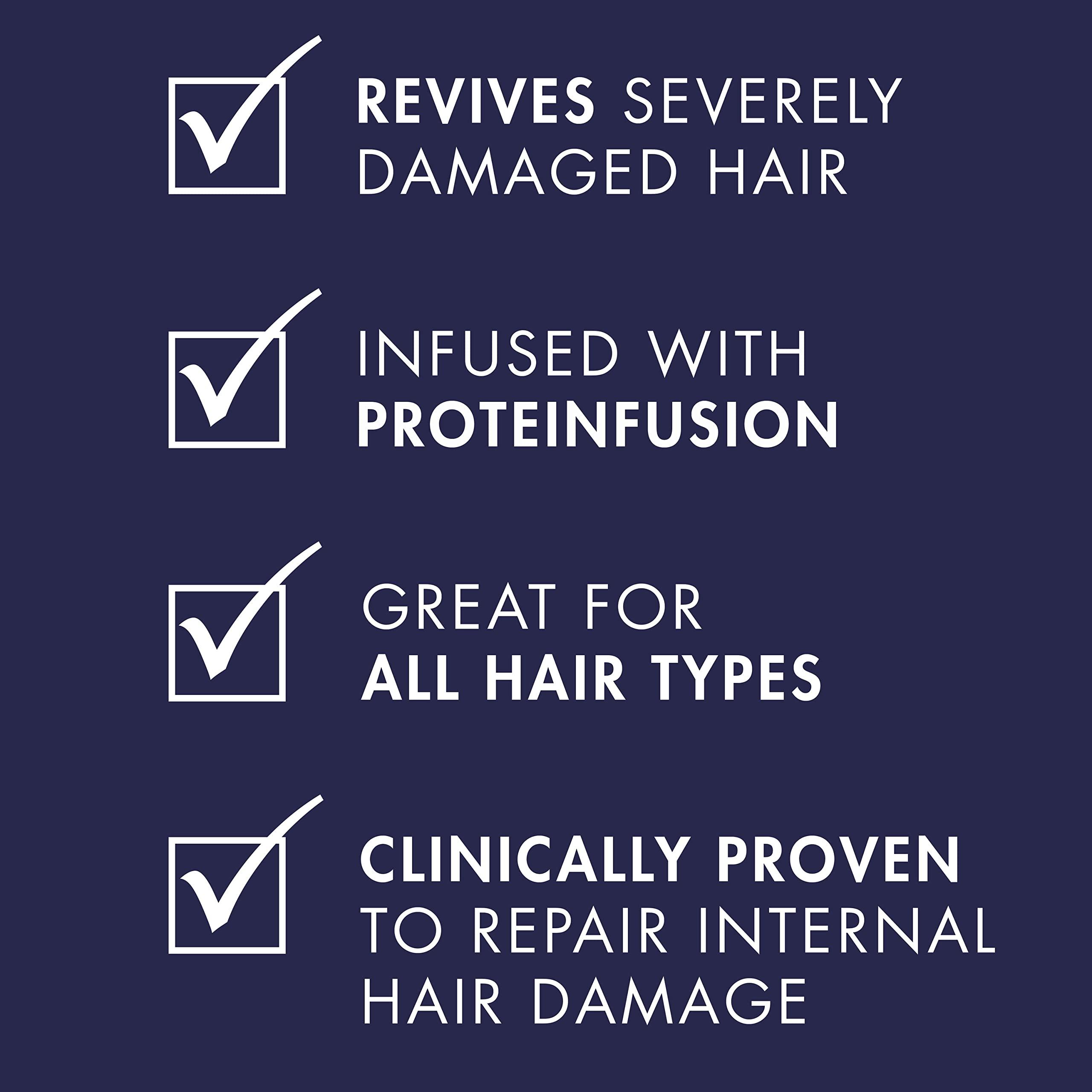 Nexxus Nexxus Keraphix Shampoo With ProteinFusion for Damaged Hair Keratin Protein, Black Rice, Silicone-Free 33.8 oz