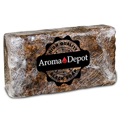 Aroma Depot Aroma Depot Raw African Black Soap Bars From Ghana (3 lbs.)