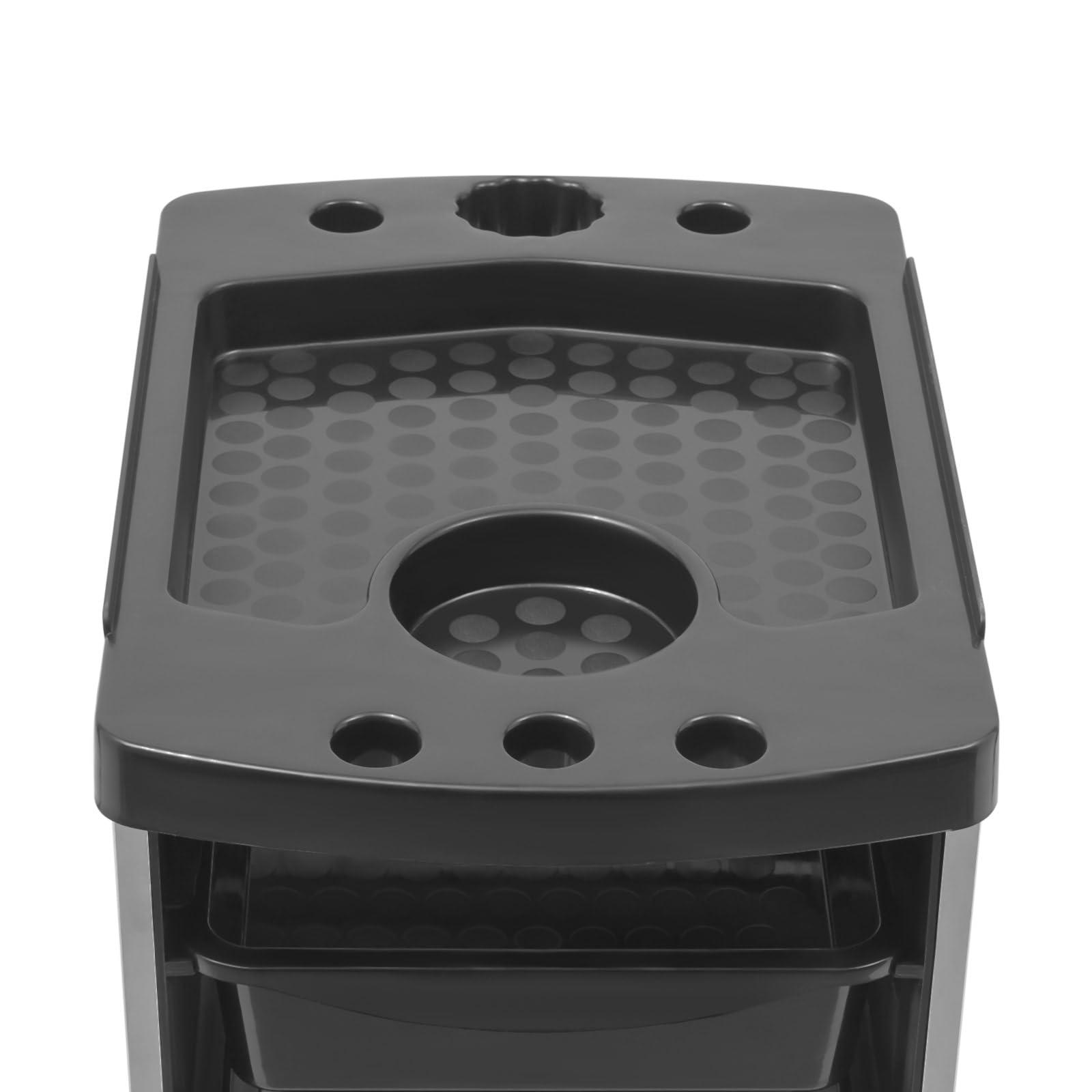 GDAE10 Beauty Salon Trolley Cart with Wheels,Trolley Cart for Hair Salon Station,with 5 Drawers,Rolling Beauty Cart