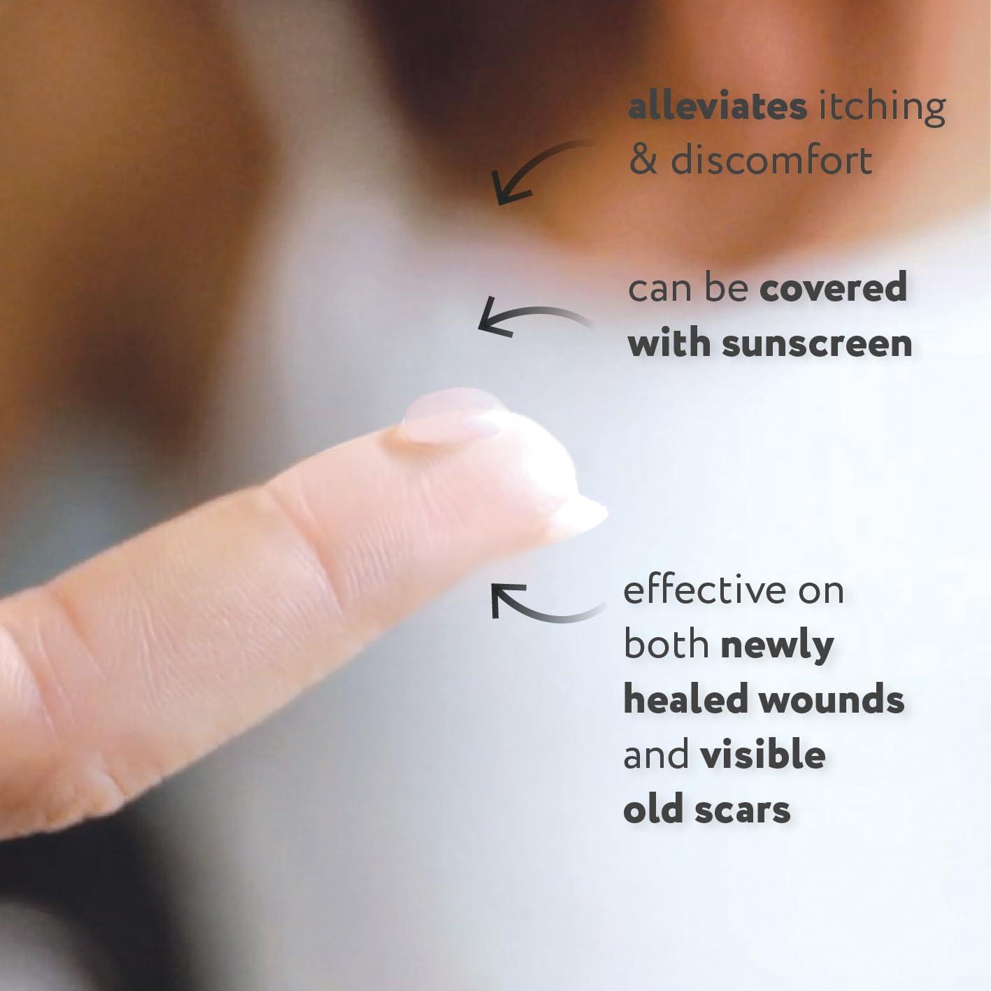 ScarAway ScarAway Kids Silicone Scar Gel, 100% Medical-Grade, Helps Improve Size, Color & Texture of Hypertrophic & Keloid Scars on Face & Body from Injury, Burns & Surgery, Water Resistant, Clear, 6g