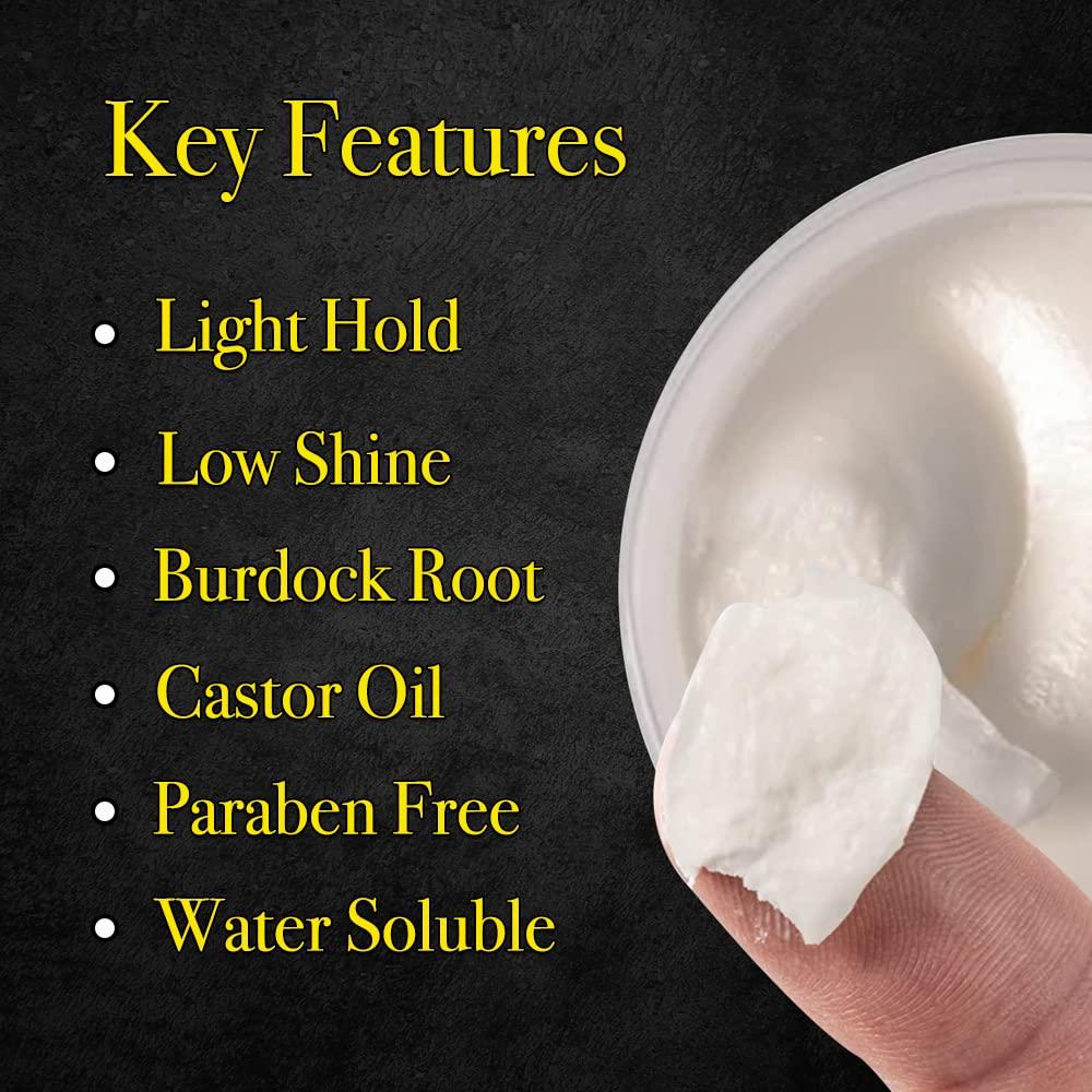 Pete & Pedro Pete & Pedro HAIR STYLING CREAM - Light Hold, Matte, Low Shine Finish Hair Product for Men, For Hairstyling Medium, Long, Wavy, Curly Hairstyles | Minimizes Frizz | Shark Tank Featured, 2 oz