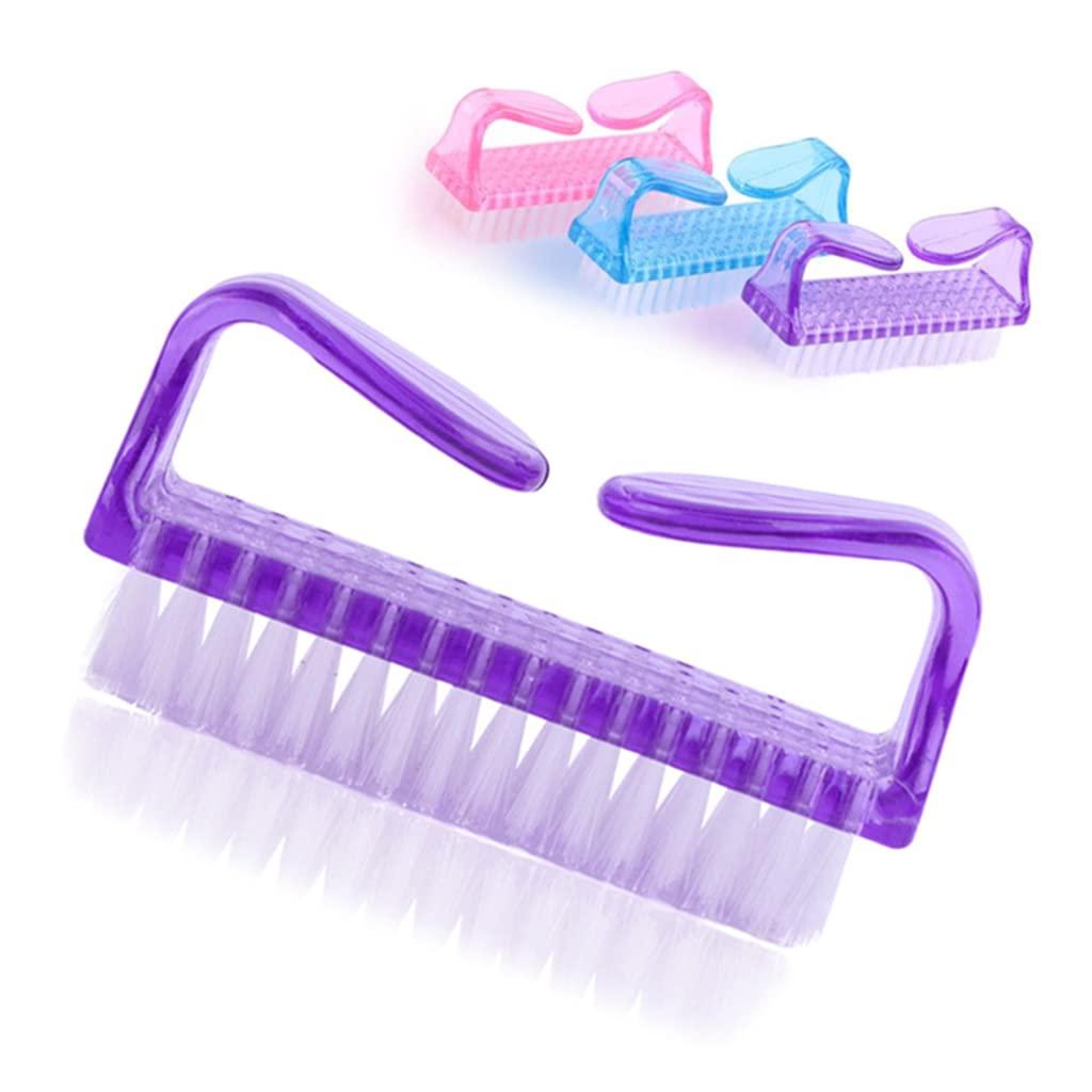 Hxyxbnhno Finger Brush Hand Fingernail Scrub Brushes Soft Stiff Bristles Scrubber Toes Brush