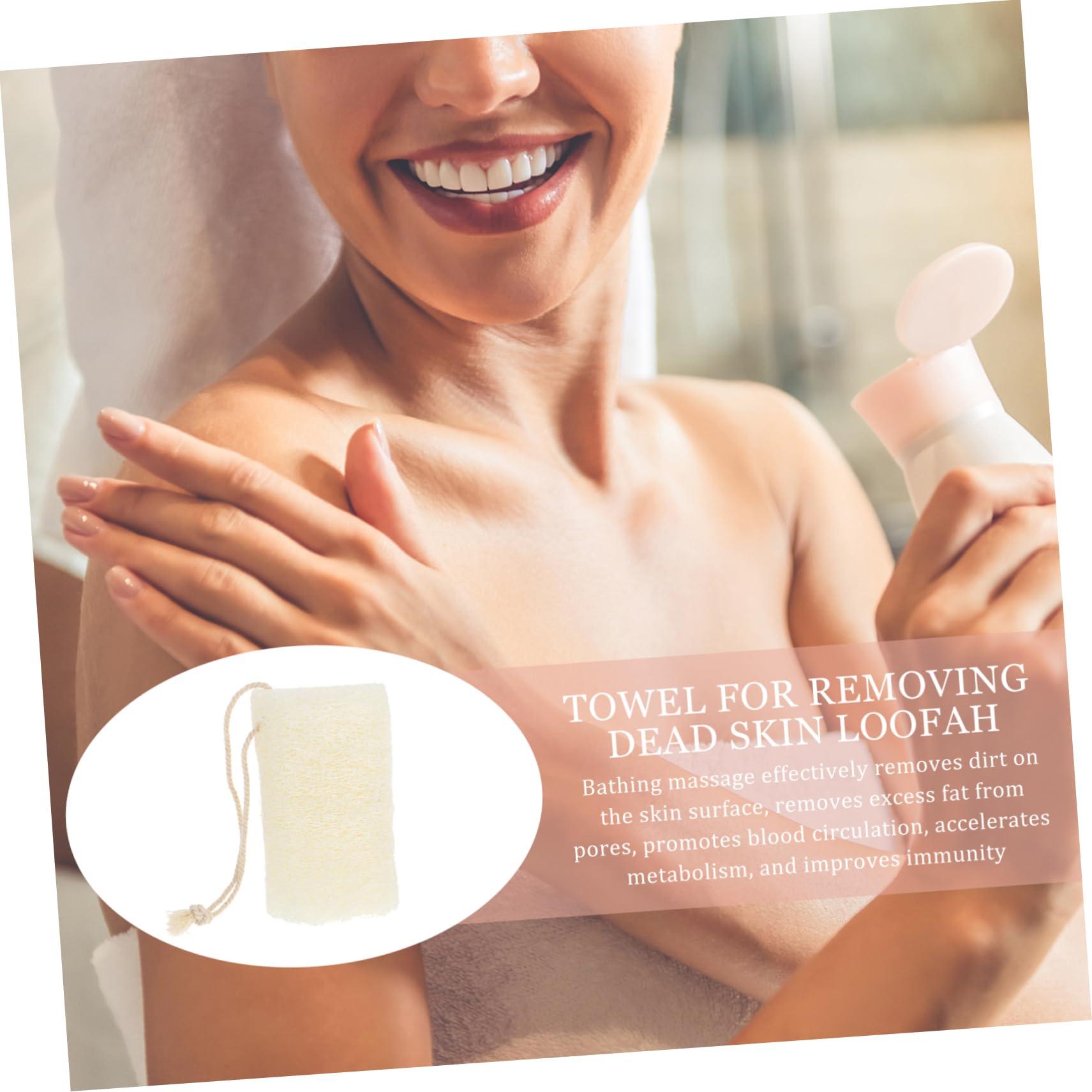 SOESFOUFU SOESFOUFU Loofah Sponges 3 Pack Natural Loofah Dish Sponge Non-Slip Handmade Versatile for Bath Kitchen Use