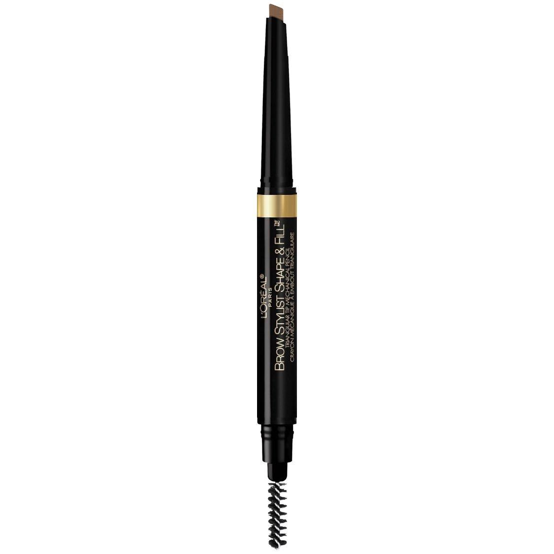 LOral Paris L\'Oreal Paris Brow Stylist Definer & Shape & Fill Waterproof Eyebrow Pencil, Brunette