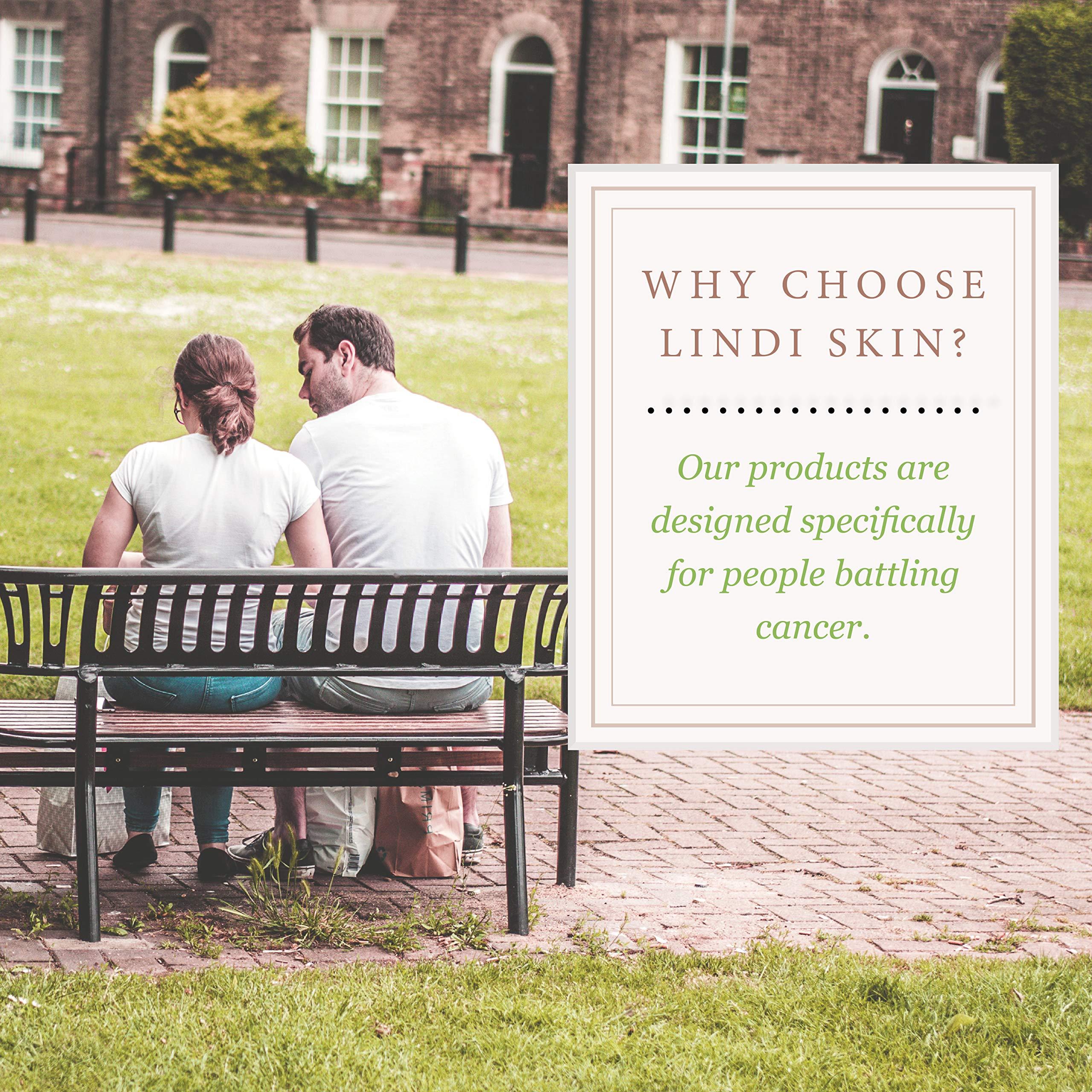 Lindi Skin Lindi Skin Soothing Balm - Rich Emollient Lotion for Hands, Feet, and Extremely Dry Skin - Relieves Painful Effects of Radiation Burn & Chemo Rash - Dermatologist Tested Skin Care Product (4 fl oz)