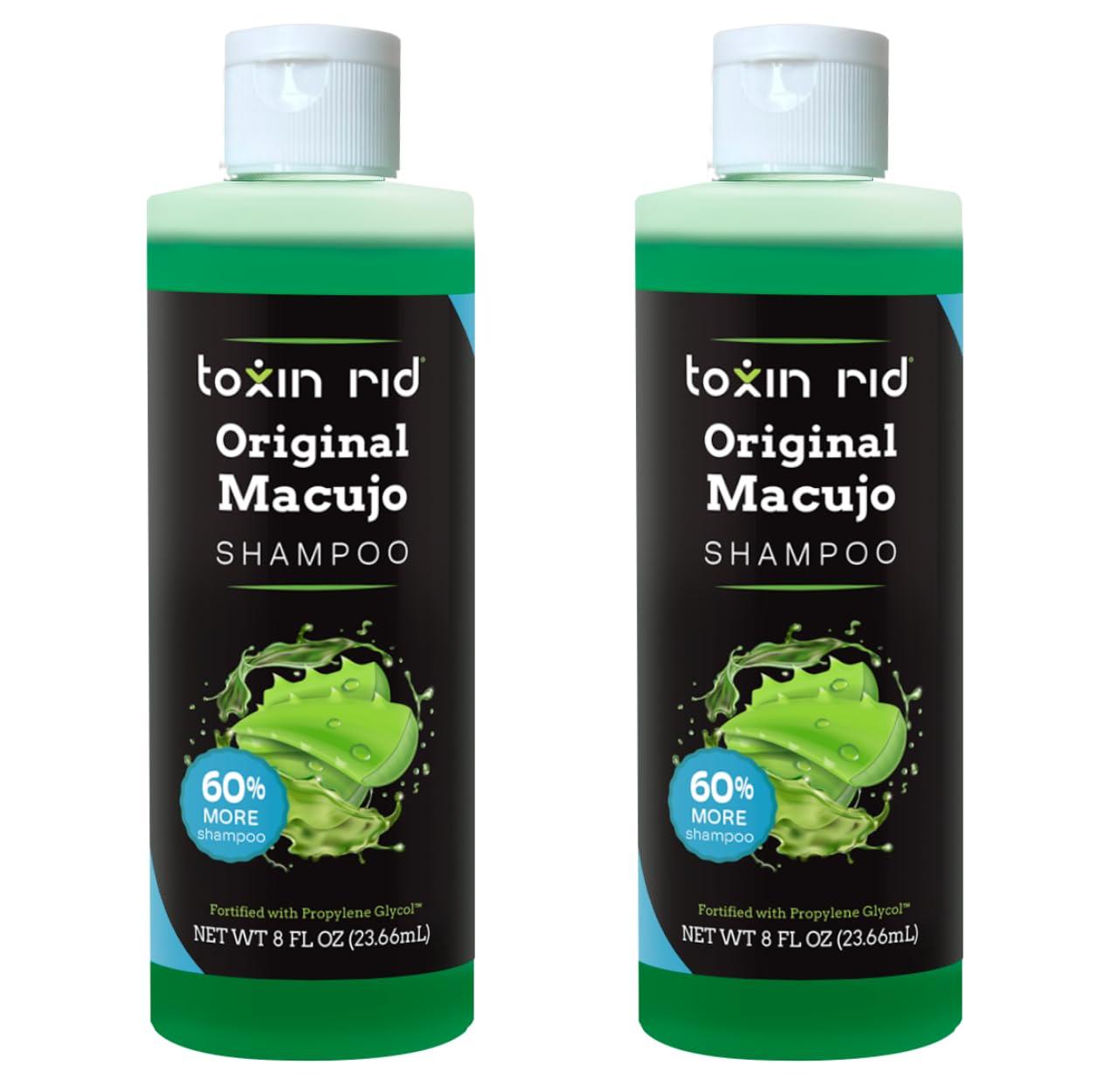 Toxin Rid Toxin Rid Original Macujo Old Style Aloe Shampoo Double Bundle | Clarifying Detox Shampoo to Cleanse Hair Follicle for Test Kit | Original Macujo Method