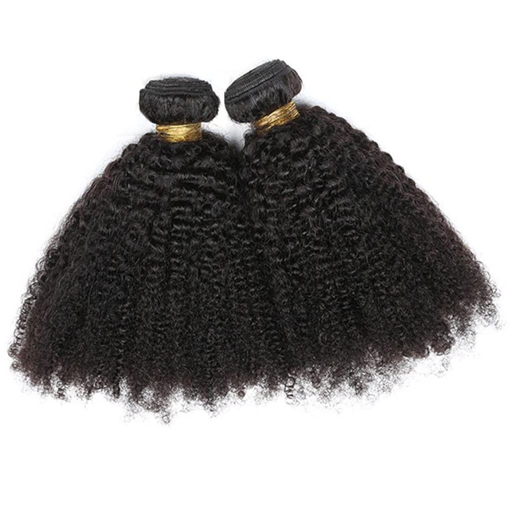 GREEMEO Curly Human Hair Bundles Virgin Brazilian Curly Hair 2 Bundles 12 12 Inch 100% Unprocessed Human Hair 2 Bundles for Black Women Short Curly Weave