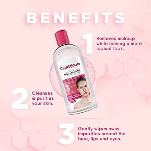 Cicatricure CICATRICURE Micellar Water Facial Cleanser, 13.5 Ounce