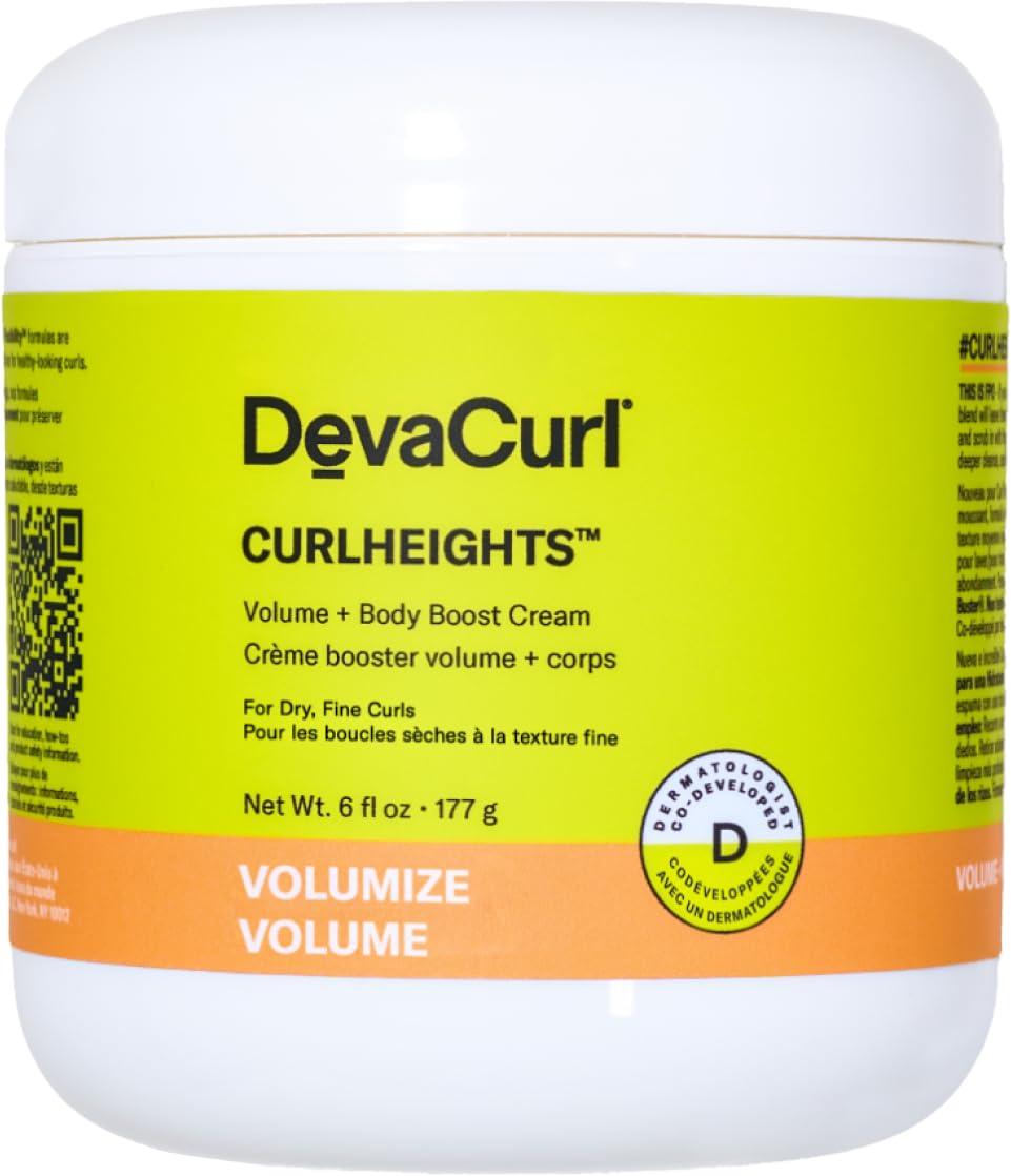 DevaCurl DevaCurl CurlHeights Volume + Body Boost Cream, 6 oz