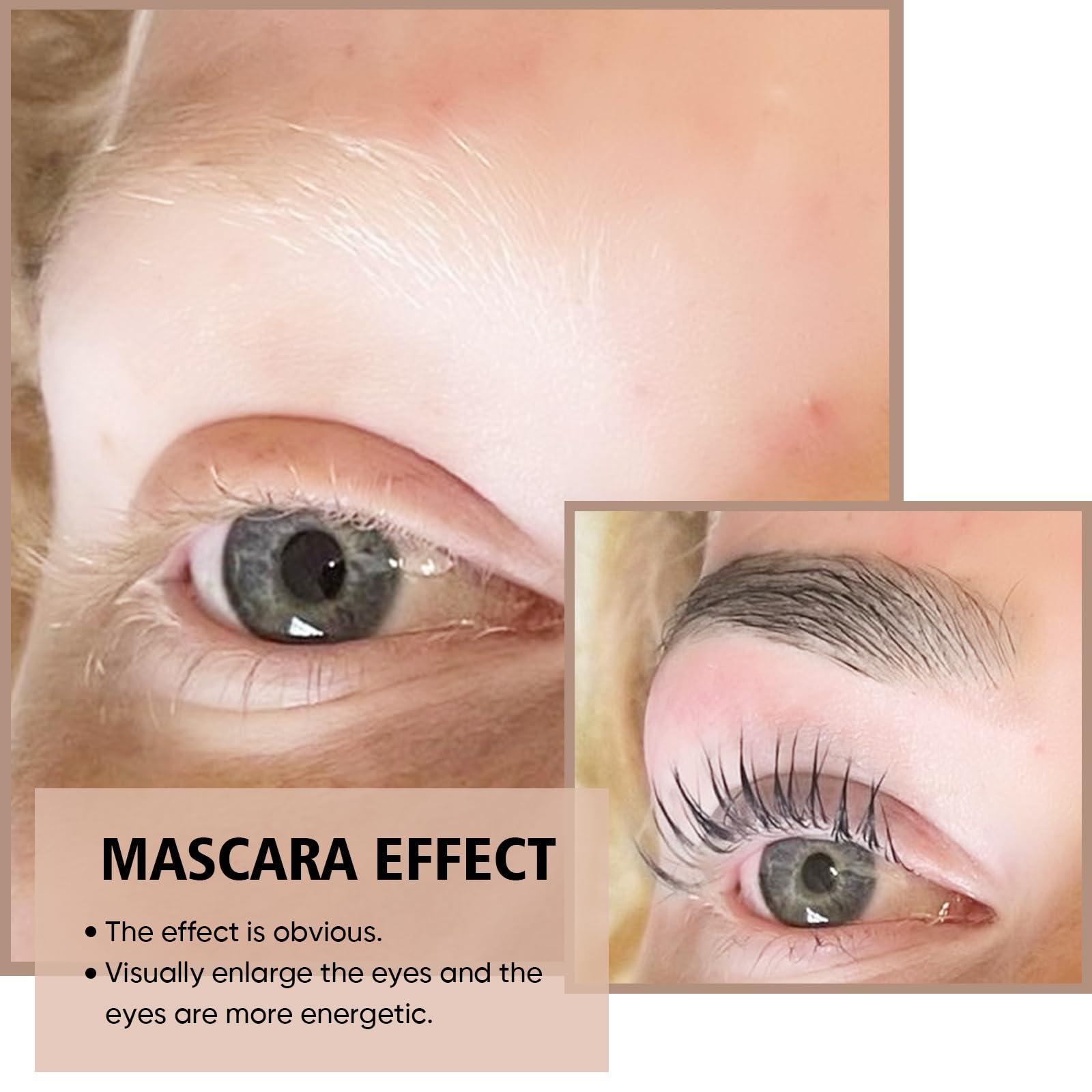 Lomansa Lomansa Lash Tint Kit, Eyebrow Tint Black Instant Natural Results, Professional Eyelash Tint Kit Lasts Up to 4 Weeks for Salon Home Use