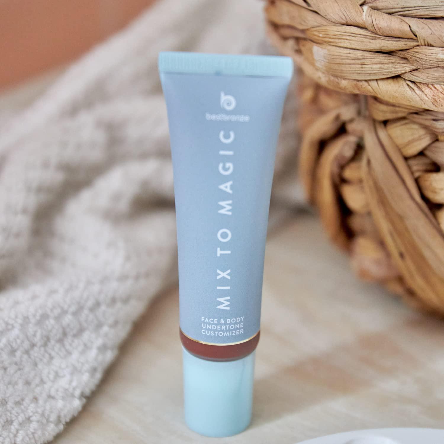 B BESTBRONZE Best Bronze Mix to Magic Custom Blend Foundation Makeup, Deepen Undertone - Versatile Face, Leg and Body Makeup Concealer with Full Coverage to Customize Foundation - Premium Beauty Products