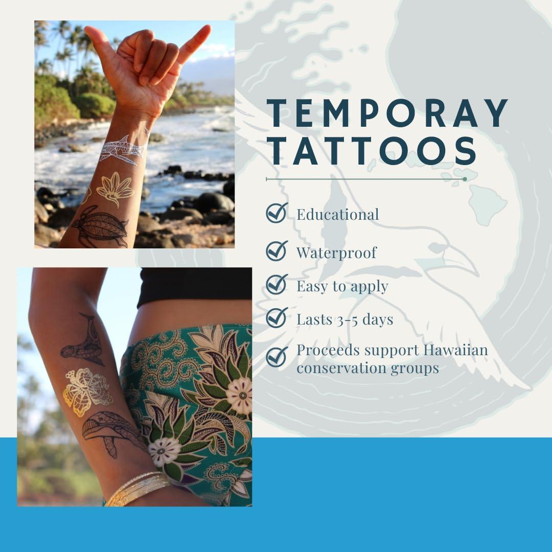 Advance Wildlife Education Hawai`i Temporary Tattoos (Large)