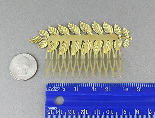 Wholesale Fashion HairClip Gold Leaf Hair Side Comb Crown Leaves Greek Laurel Toga Roman Costume Athena Fashion hair Accessories for Women
