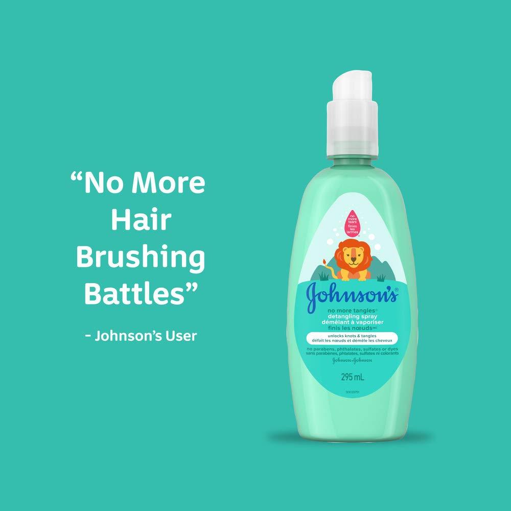 Johnson's Baby Johnson's Baby No More Tangles Detangling Spray, 10 Ounce
