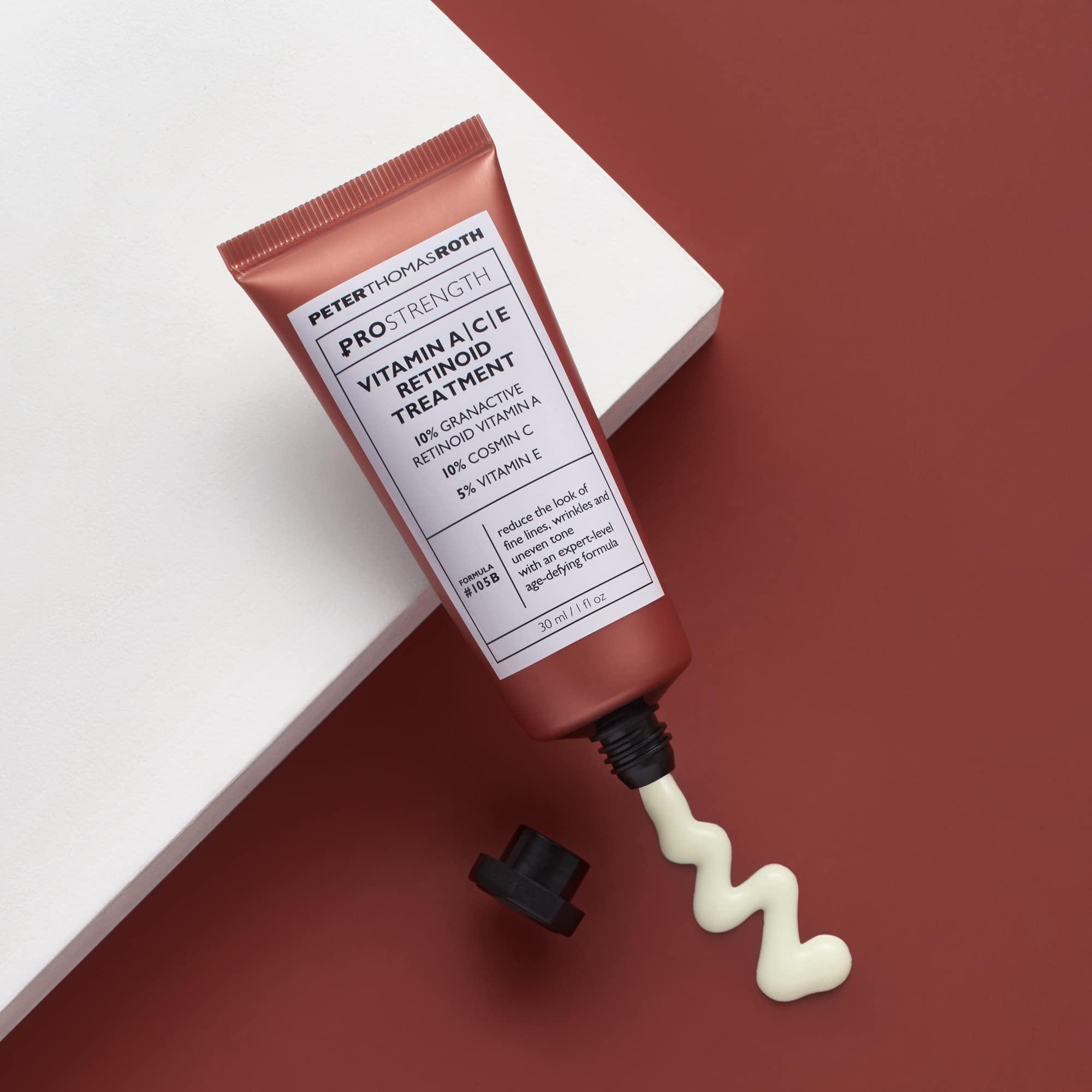Peter Thomas Roth Peter Thomas Roth | PRO Strength Vitamin A|C|E Retinoid Treatment, For Fine lines, Wrinkles and Uneven Tone, Anti-Aging and Brightening Cream with Vitamins A, C and E