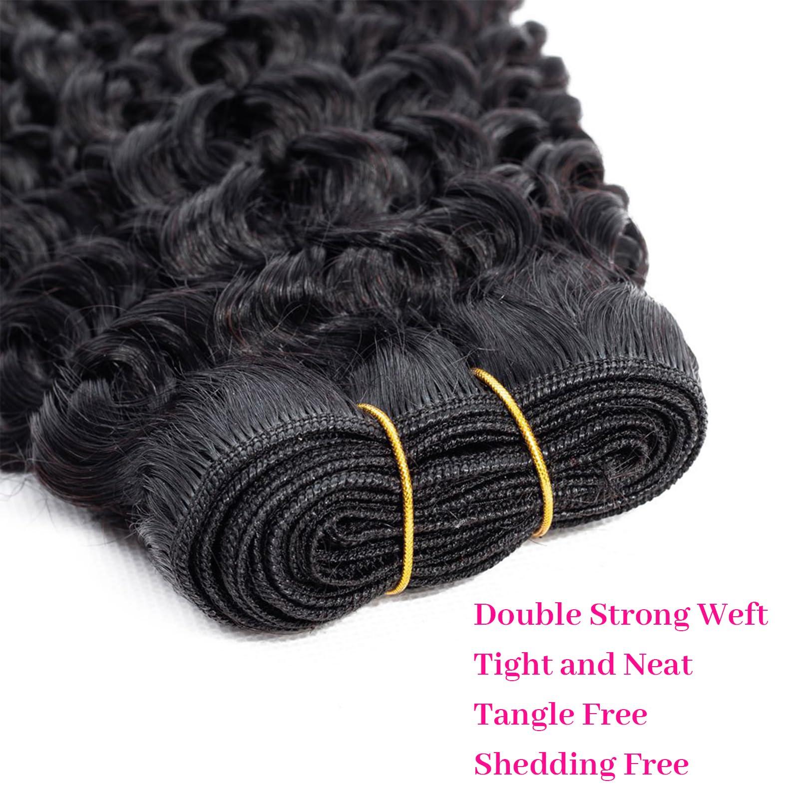 LANWIUKU LANWIUKU Curly Clip in Hair Extensions Real Human Hair 3B 3C Curly Hair Clip in Extensions for Women 10pcs 120g Jerry Curly Clip ins Brazilian Human Hair Curly Clip in Extensions (12 Inch)