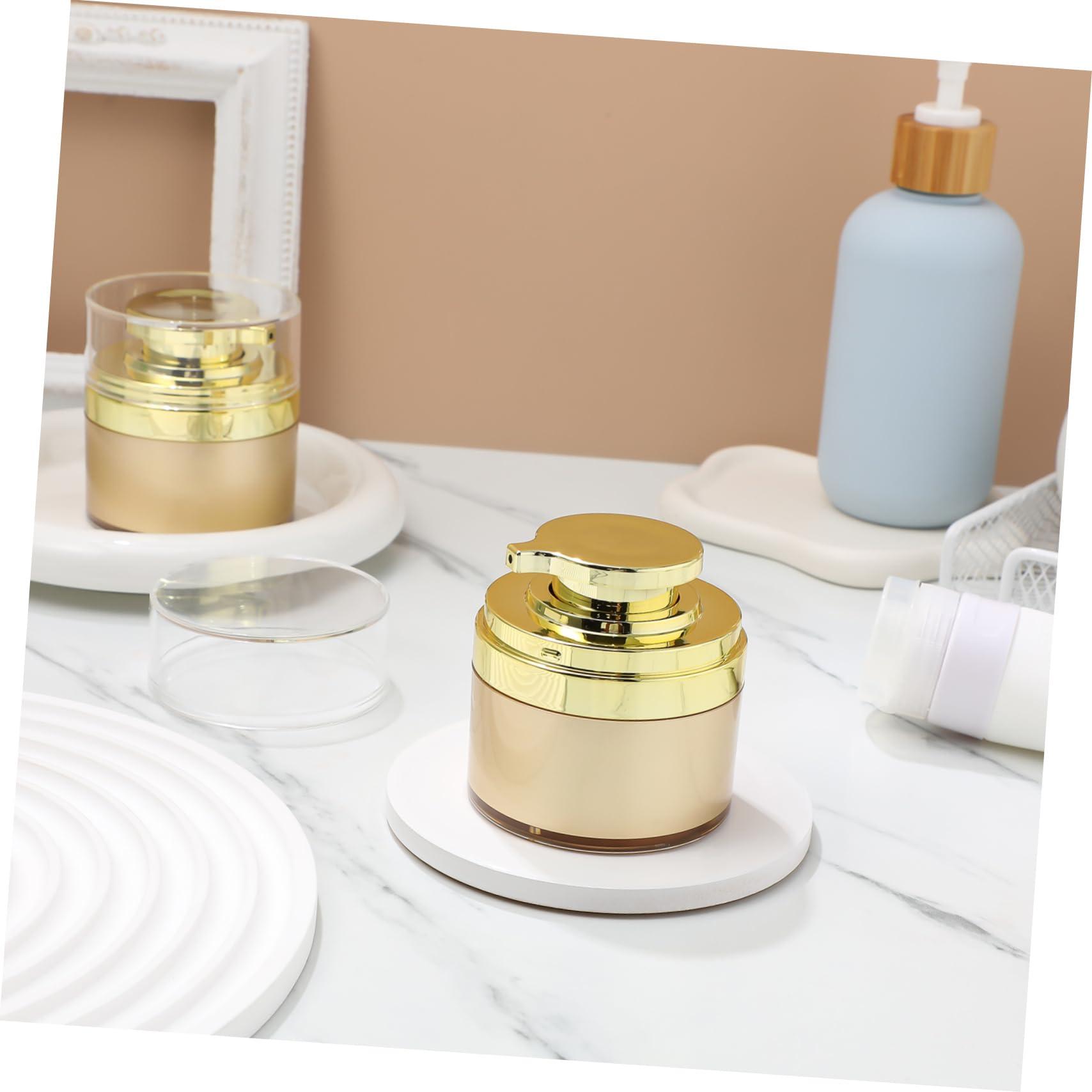 FOMIYES FOMIYES Travel-Friendly 30ml Press Bottle Dispenser Airless Pump for Skincare Products