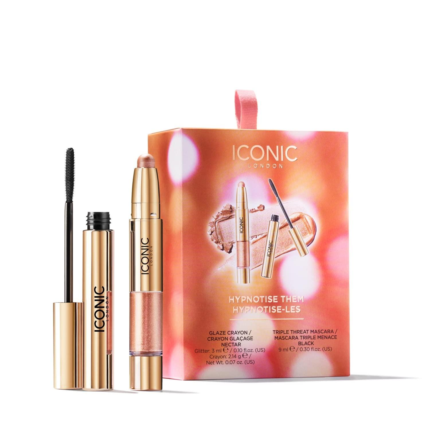ICONIC LONDON ICONIC LONDON Hypnotise Them Gift Set | Includes Tripple Threat Mascara + Glaze Crayon in Nectar