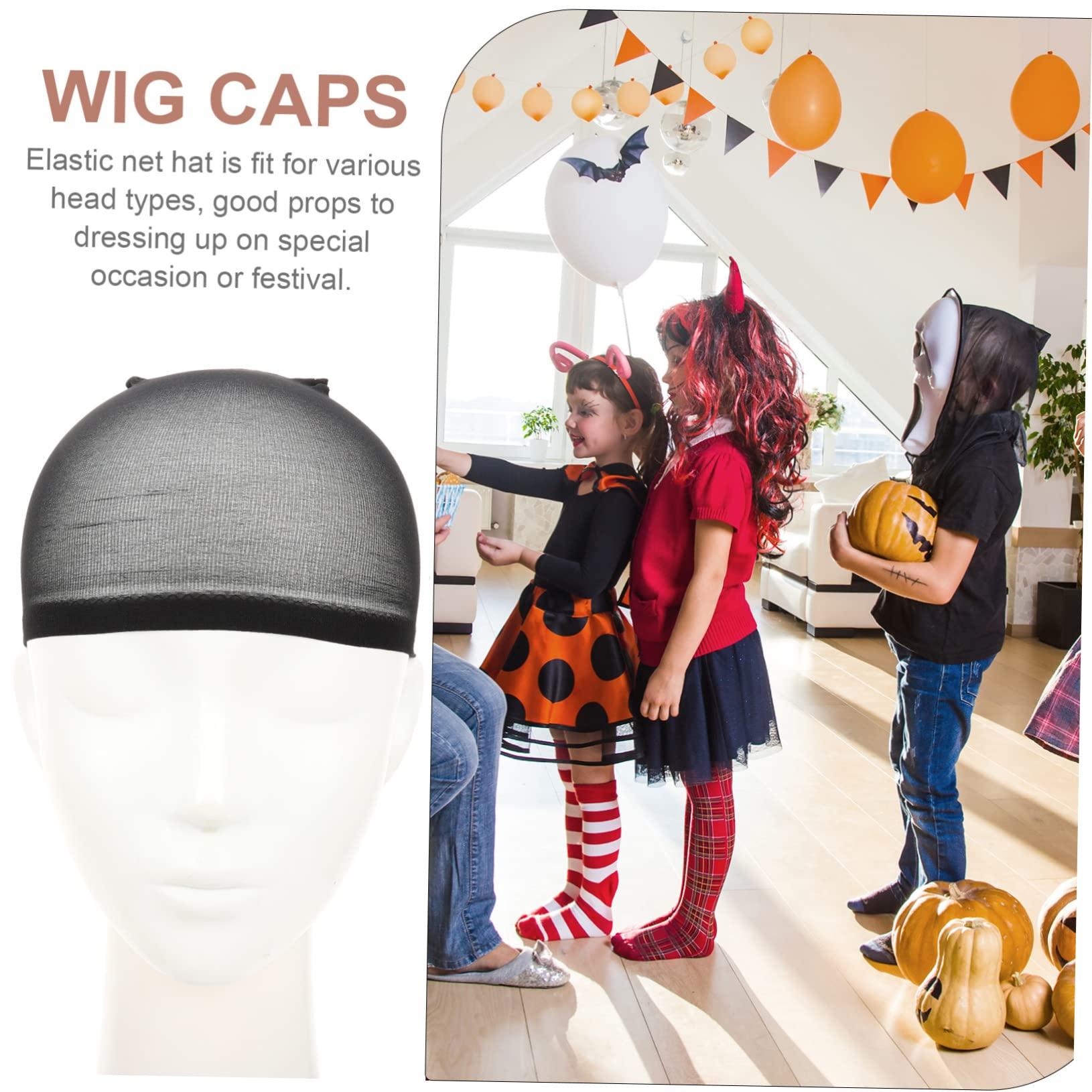 HAPINARY HAPINARY 6pcs Women\'s Hair Nets Cap Has Hair Mesh Nets Cap for Wig Making Close End Cap in Wigs