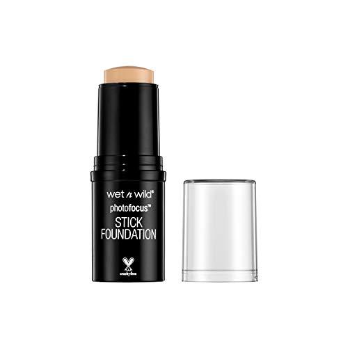 wet n wild Wet n Wild Photo Focus Matte Foundation Stick Makeup, Soft Beige | Vegan & Cruelty-Free